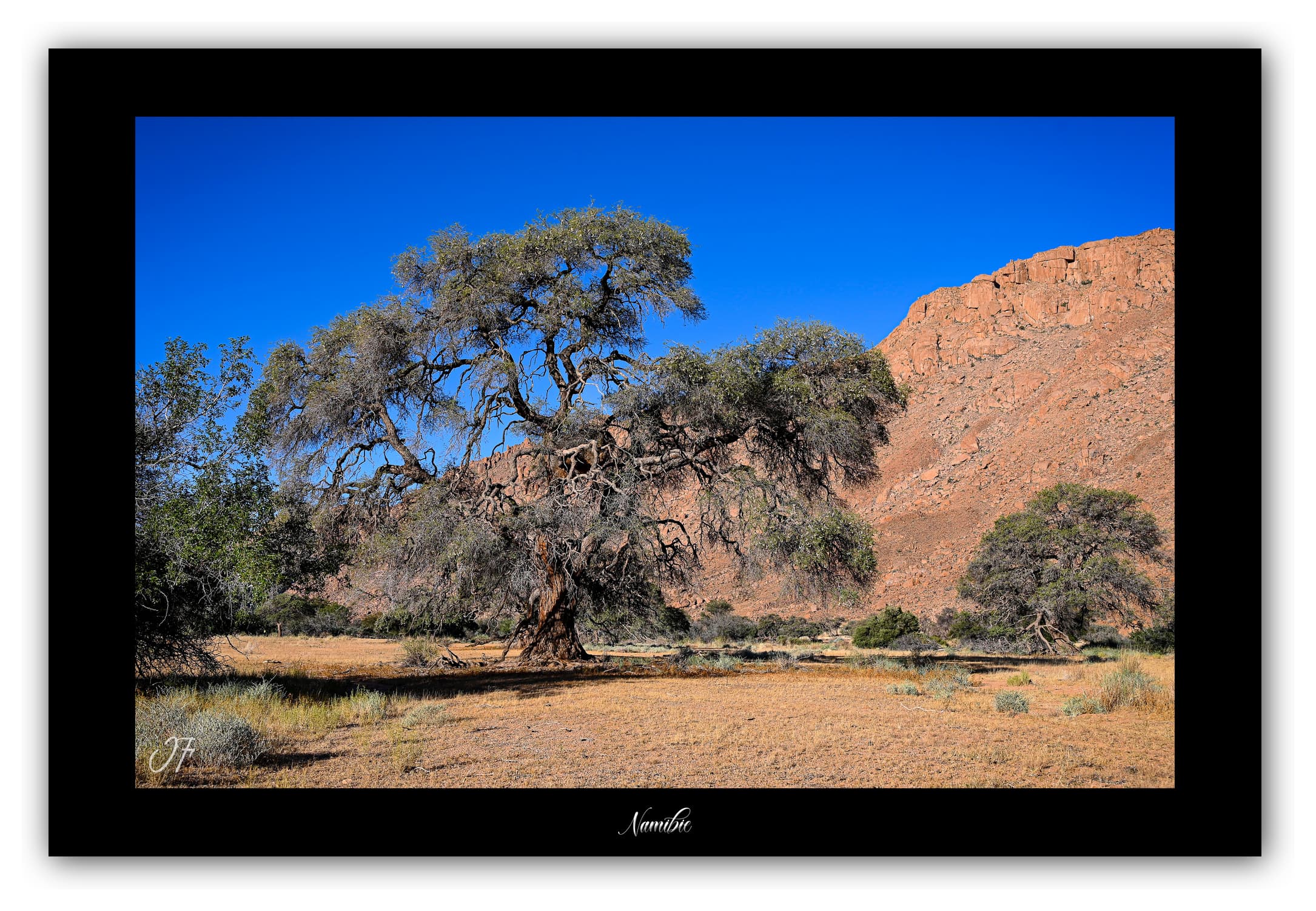 Poster Namibie (Afrique Australe). Affiches Formats 30x40 cm, 40x60 cm ou 50x70 cm. Impression sur Papier Photo. Décoration murale. Paysage. Désert.