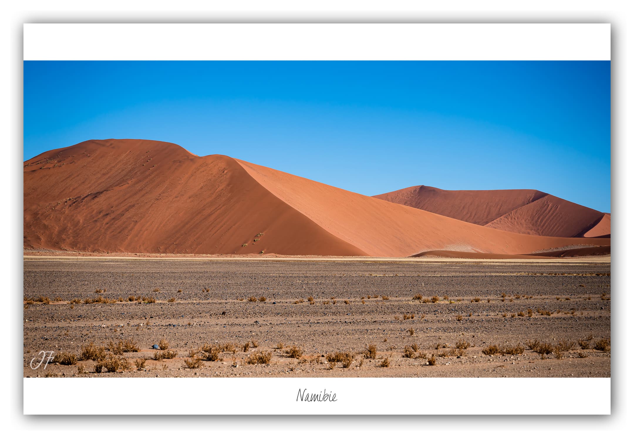 Poster Namibie (Afrique Australe). Affiches Formats 30x40 cm, 40x60 cm ou 50x70 cm. Impression sur Papier Photo. Décoration murale. Paysage. Désert.