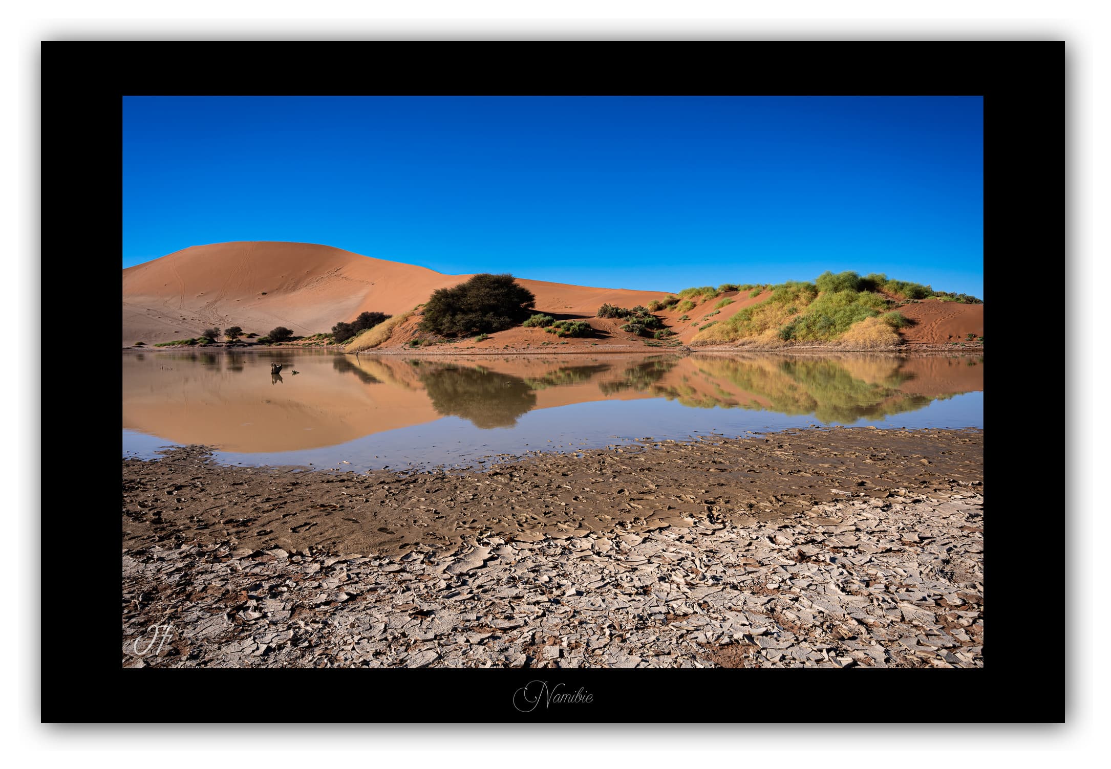 Poster Namibie (Afrique Australe). Affiches Formats 30x40 cm, 40x60 cm ou 50x70 cm. Impression sur Papier Photo. Décoration murale. Paysage. Désert.