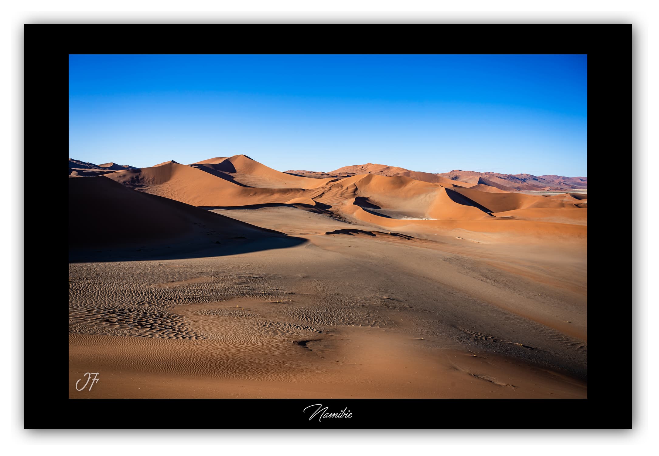Poster Namibie (Afrique Australe). Affiches Formats 30x40 cm, 40x60 cm ou 50x70 cm. Impression sur Papier Photo. Décoration murale. Paysage. Désert.