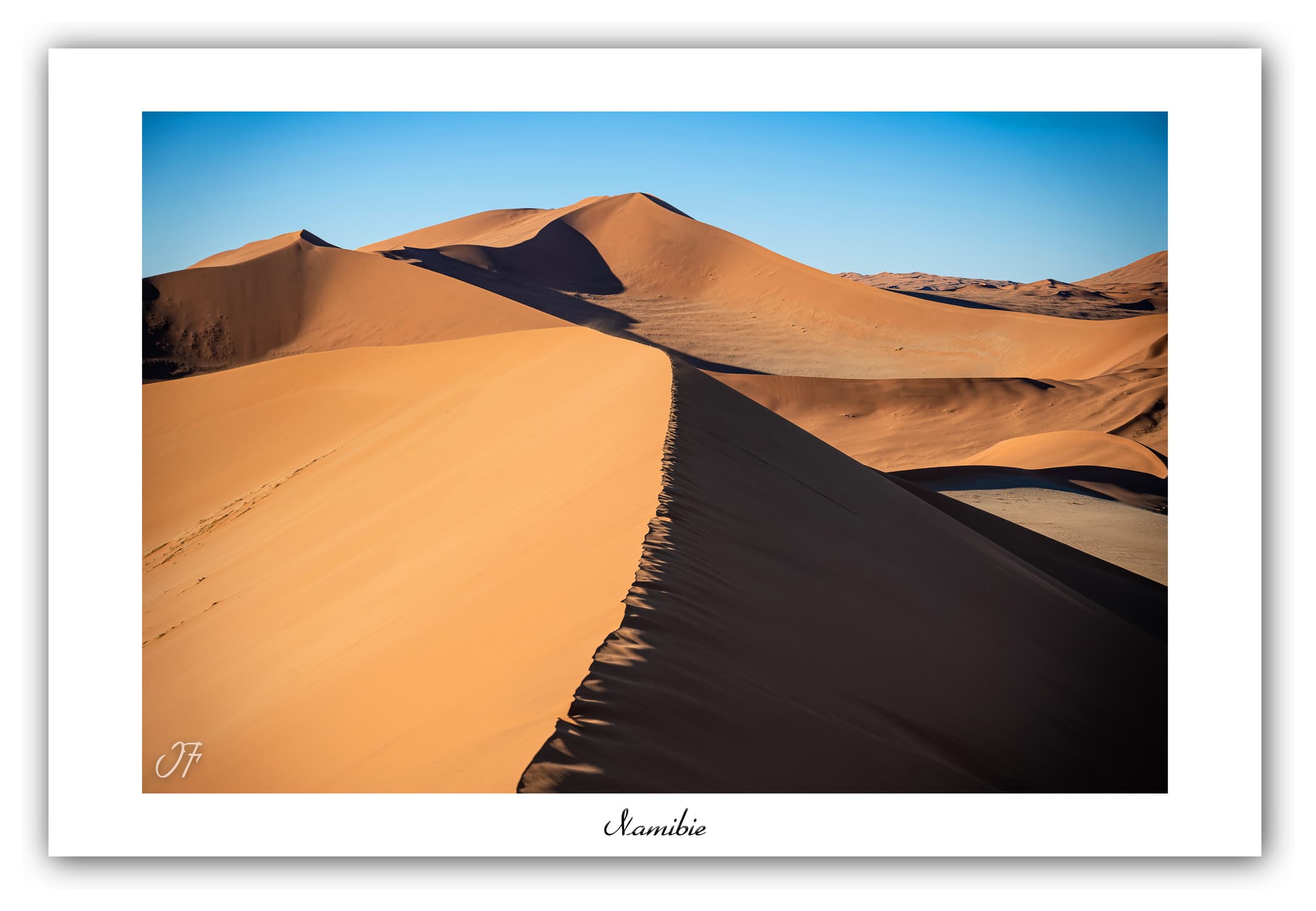 Poster Namibie (Afrique Australe). Affiches Formats 30x40 cm, 40x60 cm ou 50x70 cm. Impression sur Papier Photo. Décoration murale. Paysage. Désert.