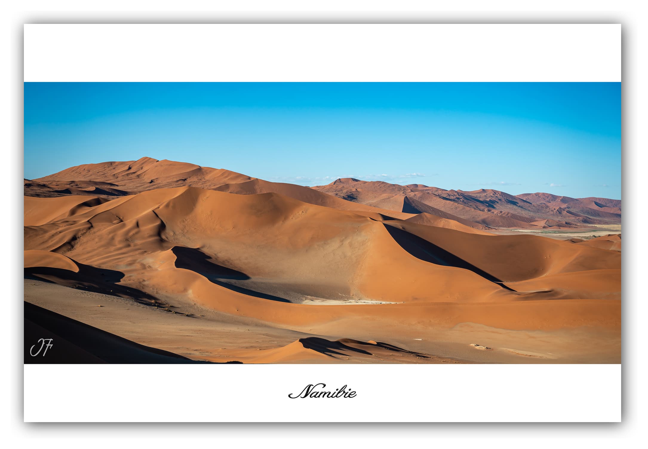 Poster Namibie (Afrique Australe). Affiches Formats 30x40 cm, 40x60 cm ou 50x70 cm. Impression sur Papier Photo. Décoration murale. Paysage. Désert.