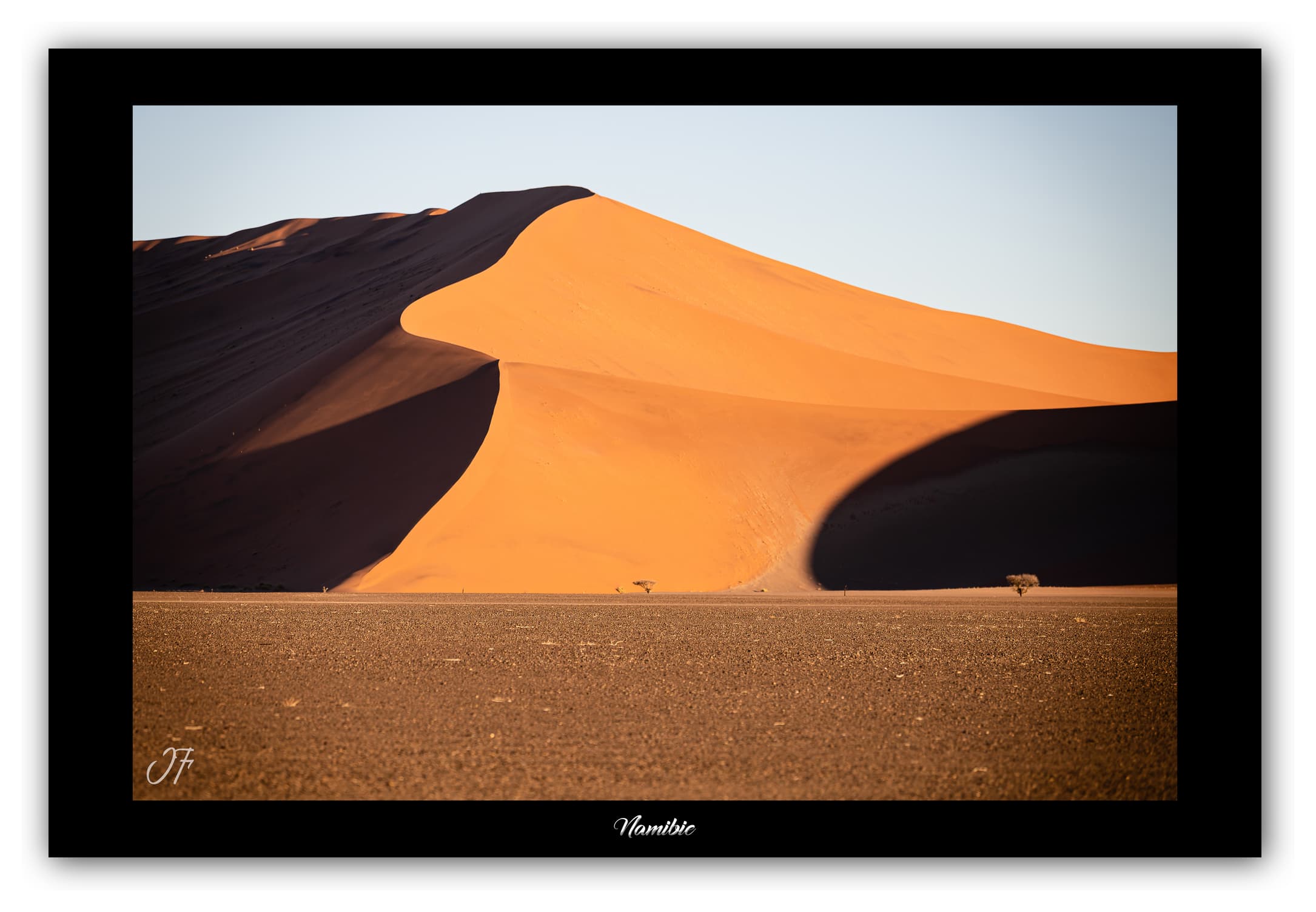 Poster Namibie (Afrique Australe). Affiches Formats 30x40 cm, 40x60 cm ou 50x70 cm. Impression sur Papier Photo. Décoration murale. Paysage. Désert.