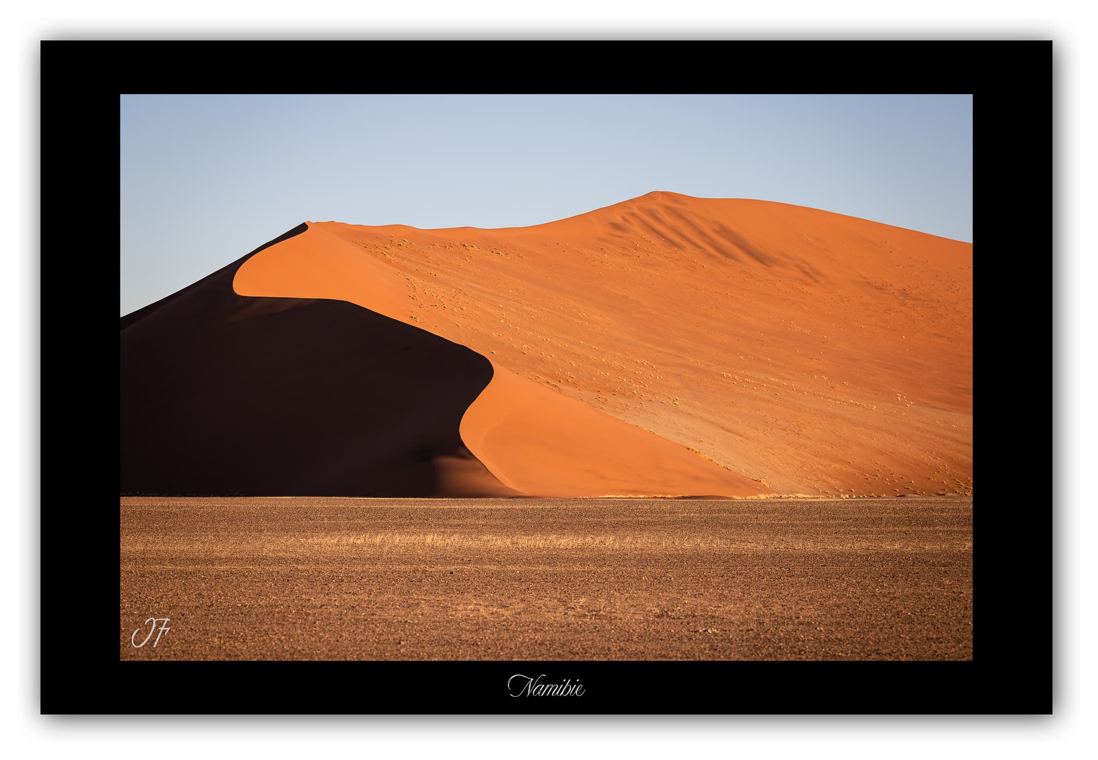 Poster Namibie (Afrique Australe). Affiches Formats 30x40 cm, 40x60 cm ou 50x70 cm. Impression sur Papier Photo. Décoration murale. Paysage. Désert.