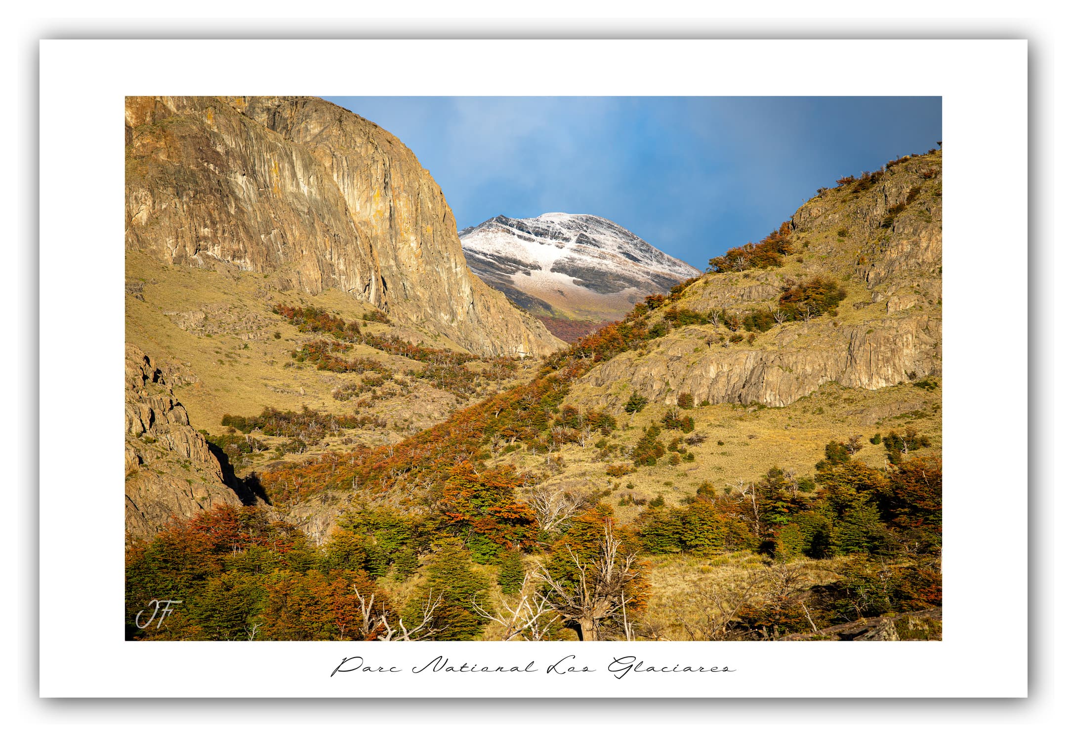 Poster Patagonie (Argentine). Affiches Formats 30x40 cm, 40x60 cm ou 50x70 cm. Impression sur Papier Photo. Décoration murale. Nature. Paysage. Panorama. Montagne.
