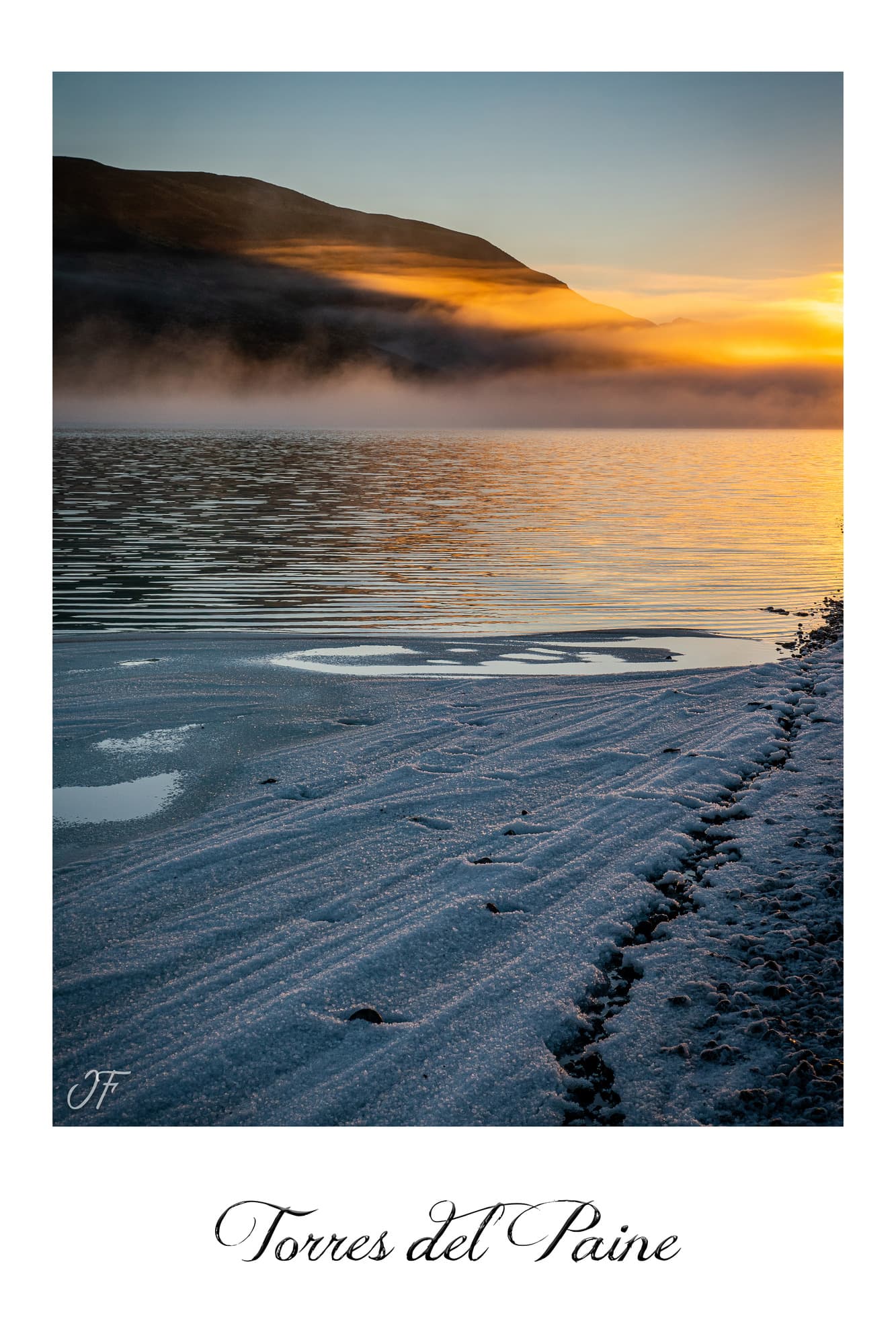 Poster Torres del Paine(Chili). Affiches Formats 30x40 cm, 40x60 cm ou 50x70 cm. Impression sur Papier Photo. Décoration murale. Nature. Paysage. Panorama. Montagne.
