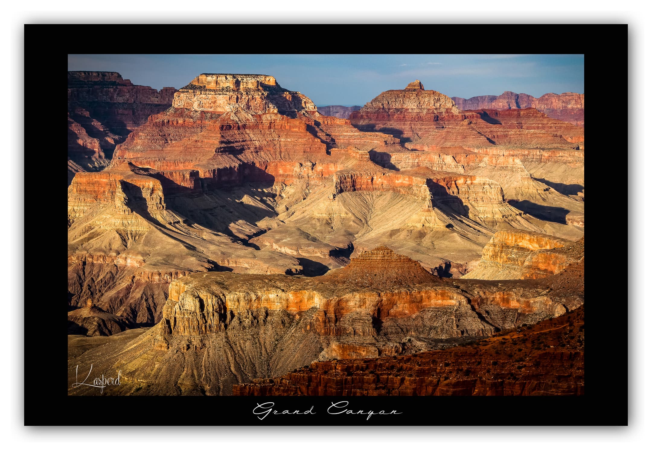 Générique Poster Grand Canyon - Arizona (Etats-Unis). Affiches Formats 30x40 cm, 40x60 cm ou 50x70 cm. Impression sur Papier Photo. Décoration murale. Paysage. Ouest Américain.