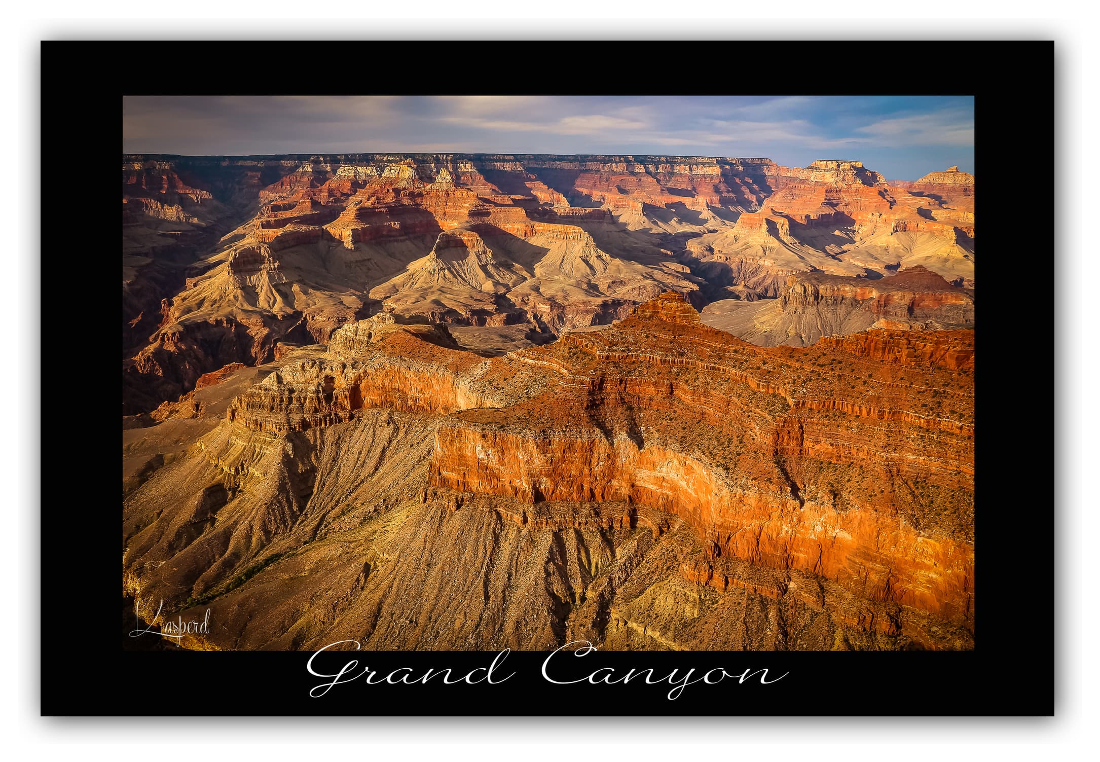 Poster Grand Canyon - Arizona (États-Unis). Affiches Formats 30x40 cm, 40x60 cm ou 50x70 cm. Impression sur Papier Photo. Décoration murale. Paysage. Ouest Américain.