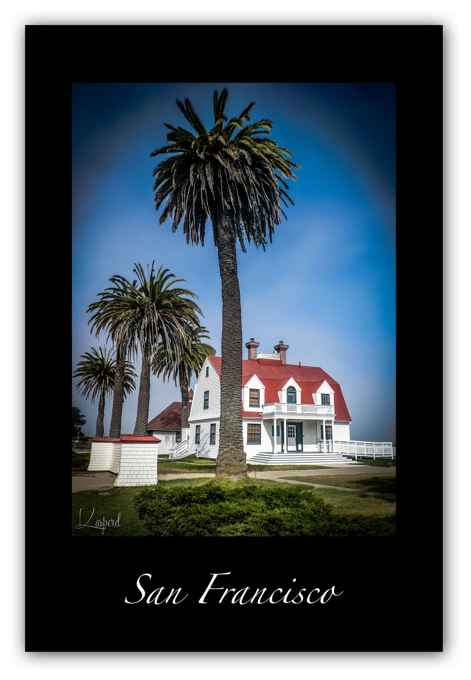 Poster San Francisco - Californie (États-Unis). Affiches Formats 30x40 cm, 40x60 cm ou 50x70 cm. Impression sur Papier Photo. Décoration murale. San Francisco. Ville. Architecture.