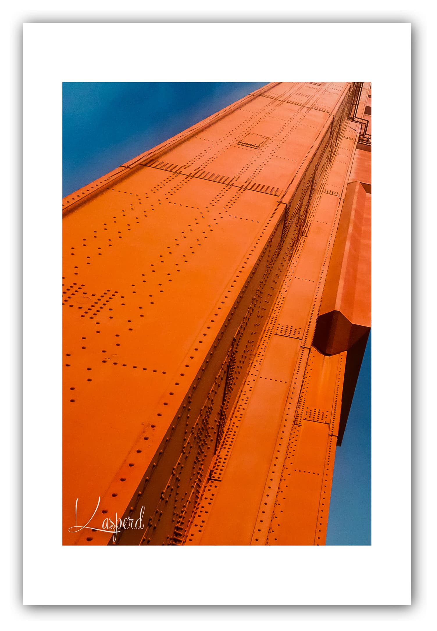 Poster Golden Gate Bridge - San Francisco (États-Unis). Affiches Formats 30x40 cm, 40x60 cm ou 50x70 cm. Impression sur Papier Photo. Décoration murale. Architecture.