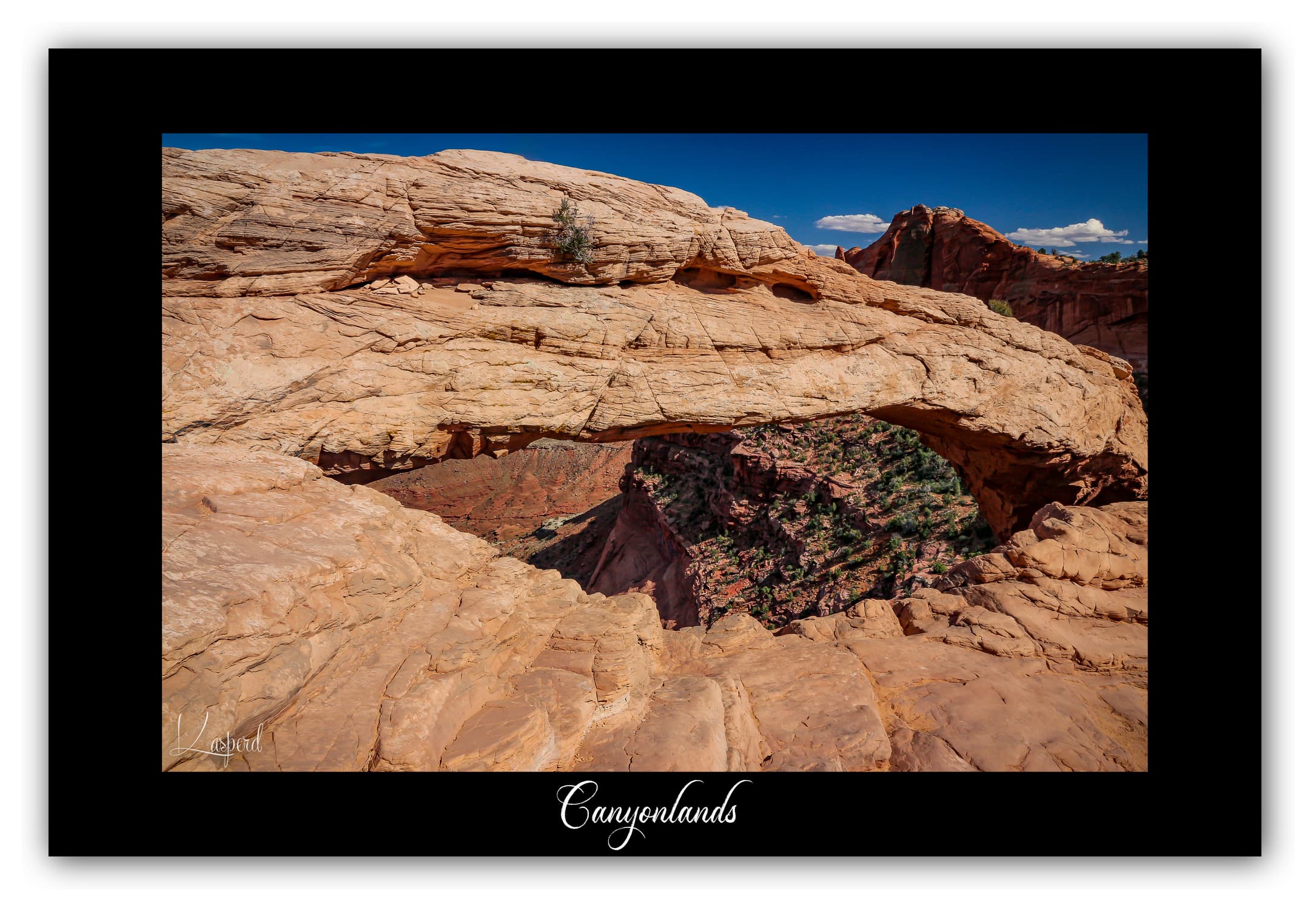 Poster Canyonlands National Park - Utah (États-Unis). Affiches Formats 30x40 cm, 40x60 cm ou 50x70 cm. Impression sur Papier Photo. Décoration murale. Paysage. Ouest Américain.