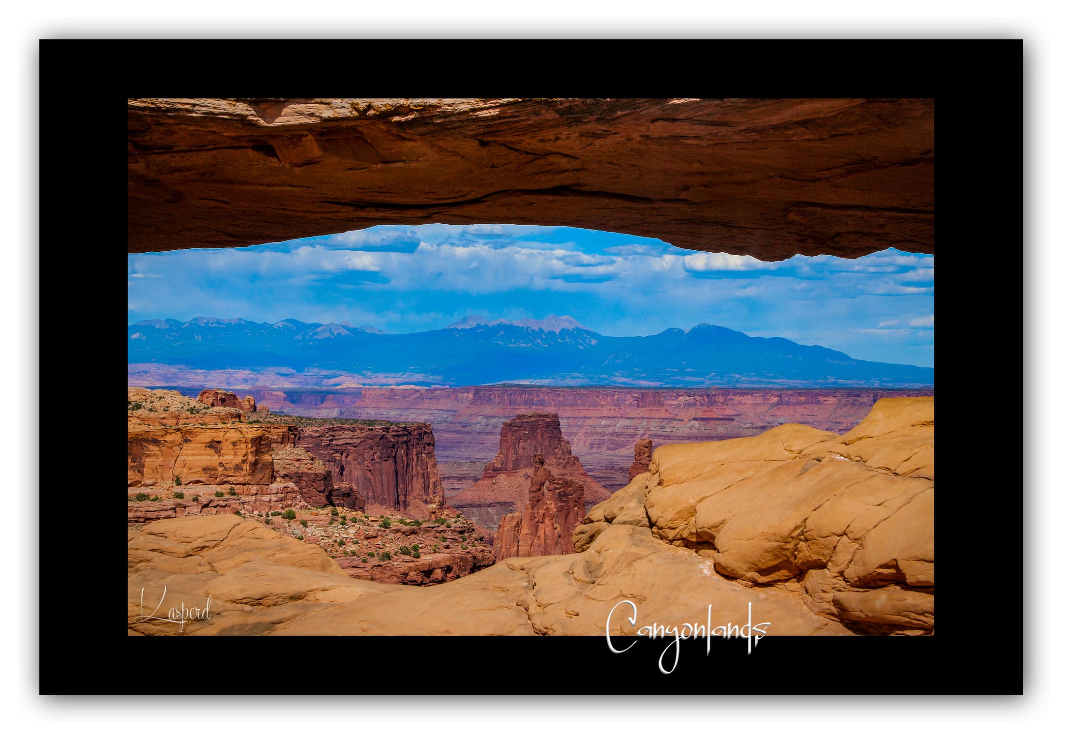 Poster Canyonlands National Park - Utah (États-Unis). Affiches Formats 30x40 cm, 40x60 cm ou 50x70 cm. Impression sur Papier Photo. Décoration murale. Paysage. Ouest Américain.