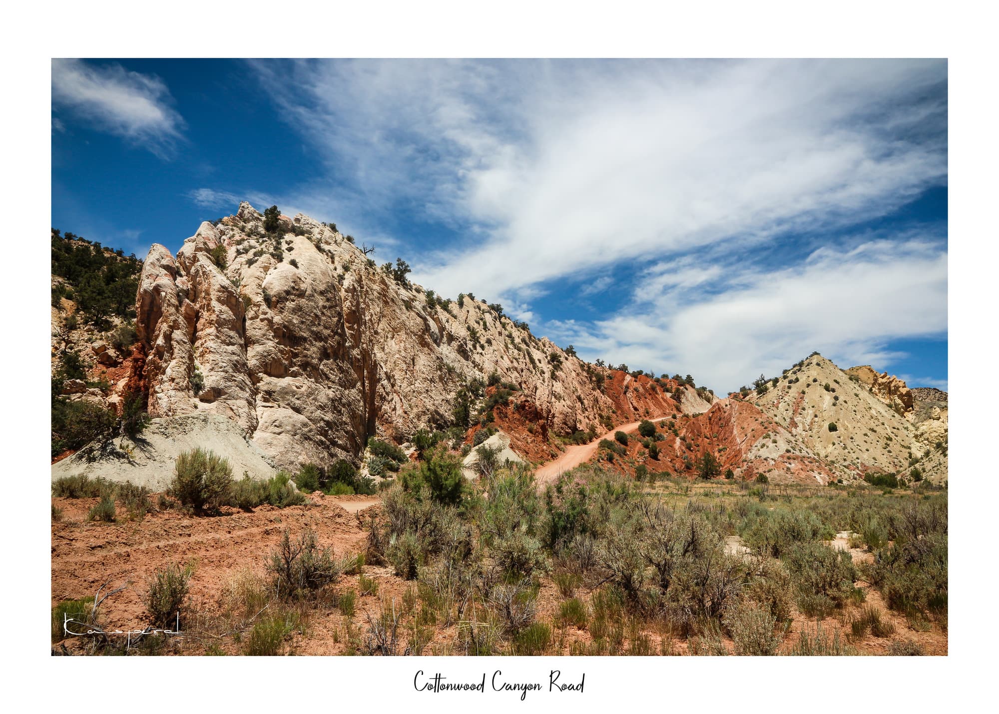 Poster Candyland (États-Unis). Affiches Formats 30x40 cm, 40x60 cm ou 50x70 cm. Impression sur Papier Photo. Décoration murale. Paysage. Ouest Américain.