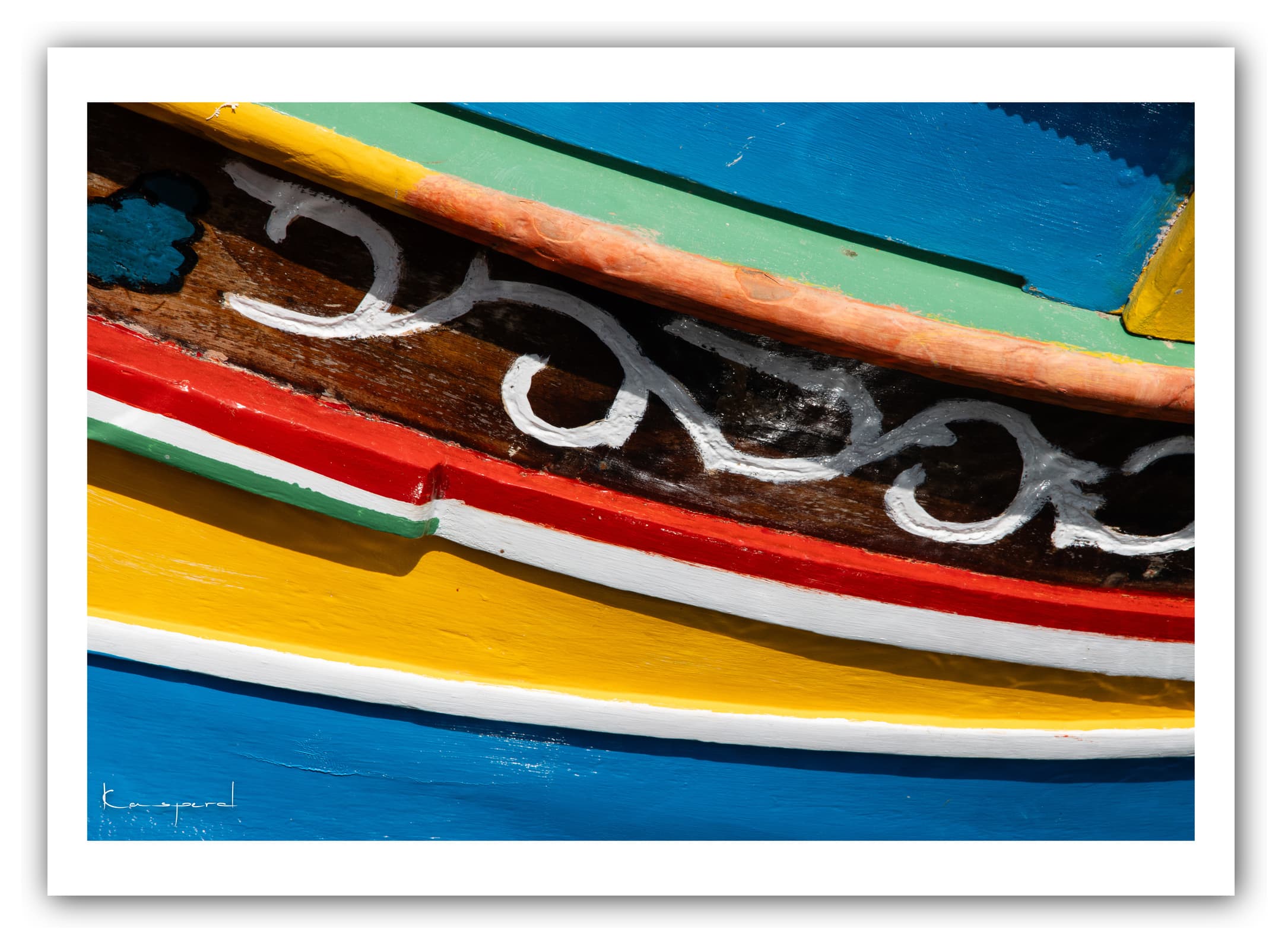 Générique Poster Marsaxlokk (Malte). Affiches Formats 30x40cm, 40x60 cm ou 50x70 cm. Impression sur Papier Photo. Décoration murale. Paysage. Mer. Îles.