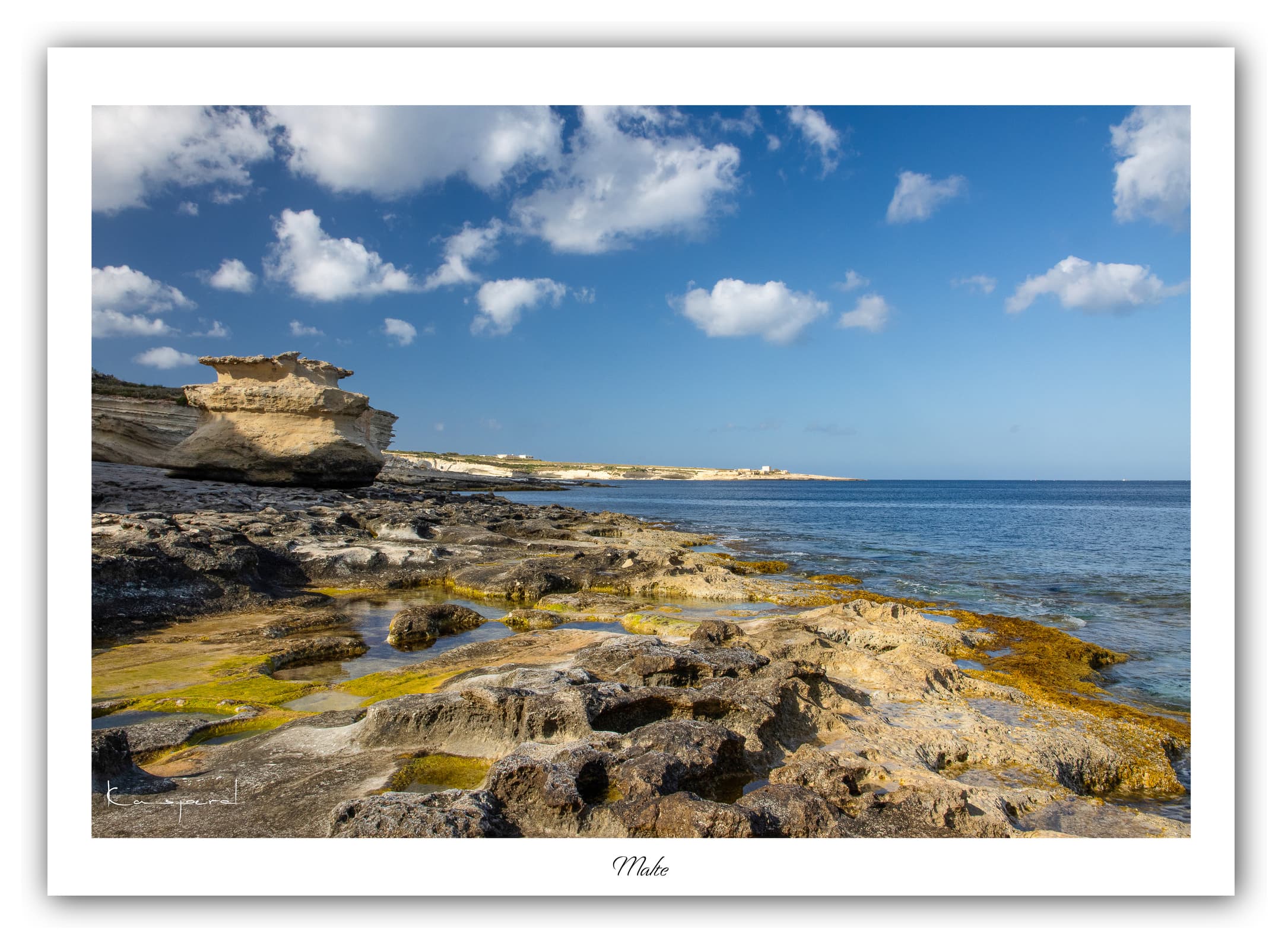 Générique Poster Malte. Affiches Formats 30x40cm, 40x60 cm ou 50x70 cm. Impression sur Papier Photo. Décoration murale. Paysage. Mer. Îles.