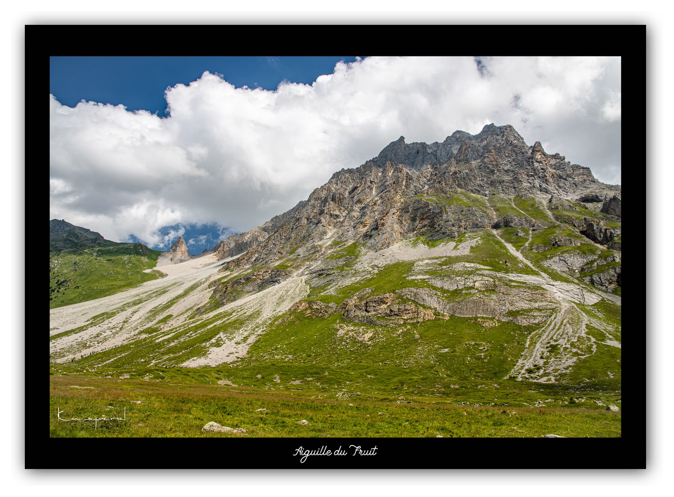 Générique Poster Vallon du Fruit (Savoie). Affiches Formats 30x40cm, 40x60 cm ou 50x70 cm. Impression sur Papier Photo. Décoration murale. Paysage. Montagne.
