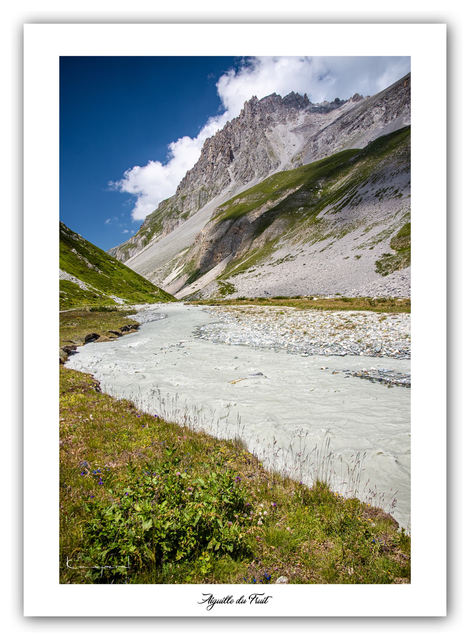 Générique Poster Doron des Allues (Savoie). Affiches Formats 30x40cm, 40x60 cm ou 50x70 cm. Impression sur Papier Photo. Décoration murale. Paysage. Montagne.