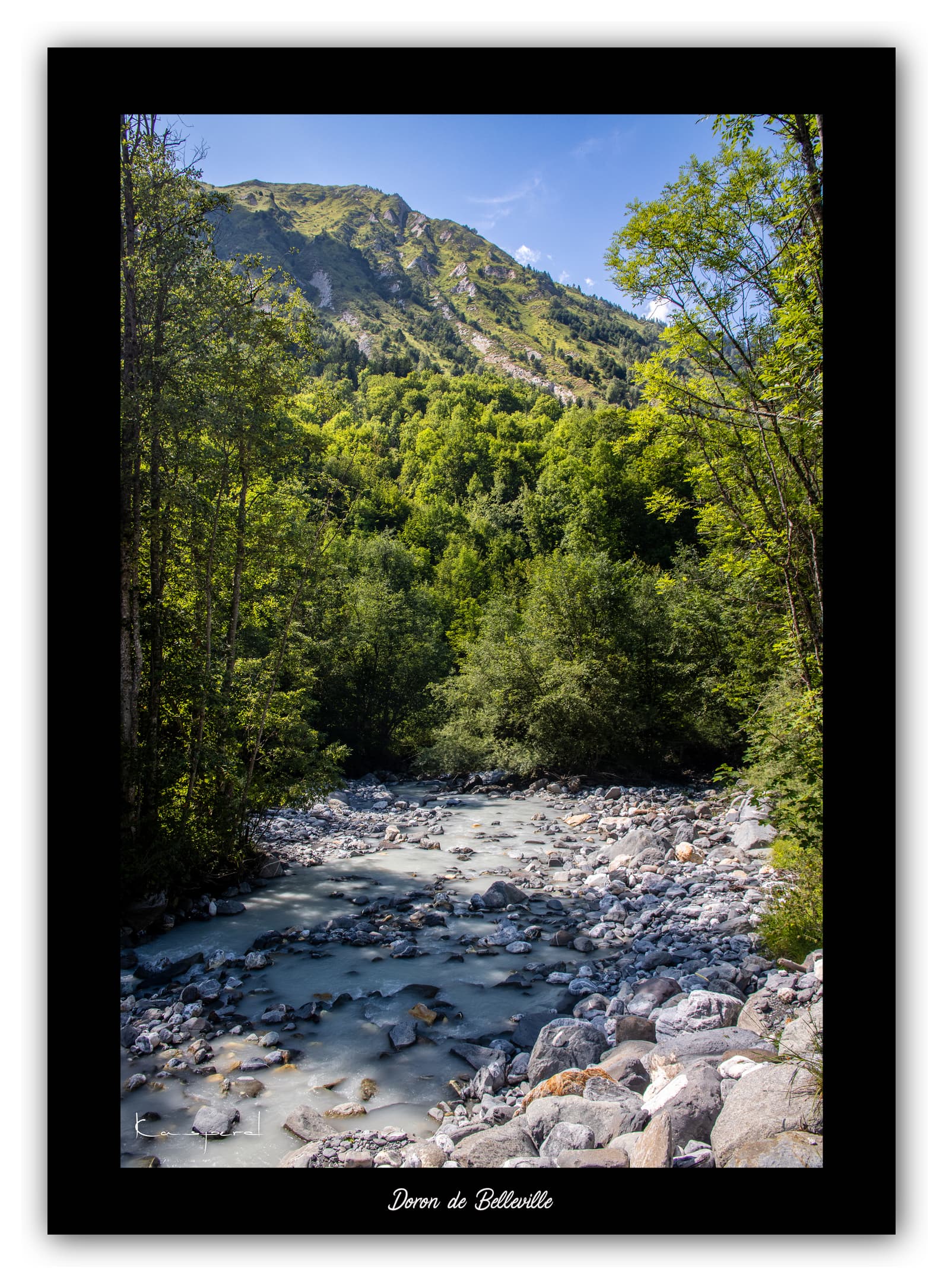 Générique Poster Villarenger (Savoie). Affiches Formats 30x40cm, 40x60 cm ou 50x70 cm. Impression sur Papier Photo. Décoration murale. Paysage. Montagne.