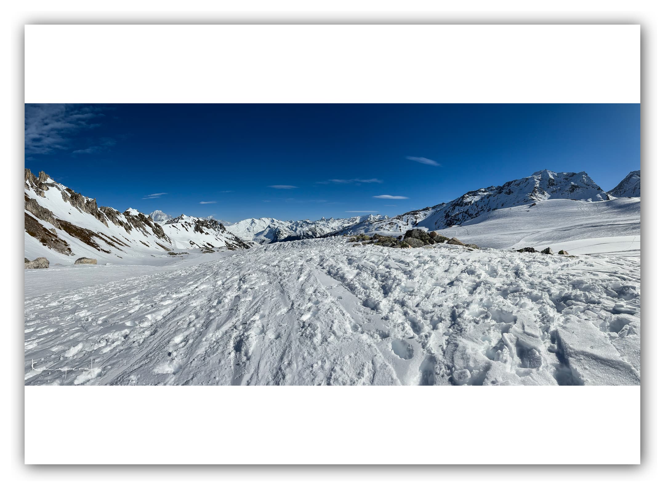 Générique Poster Les Arcs - Les Alpes (France). Affiches Formats 40x30 cm, 60x40 cm ou 70x50 cm. Impression sur Papier Photo. Décoration murale. Paysage. Montagne.
