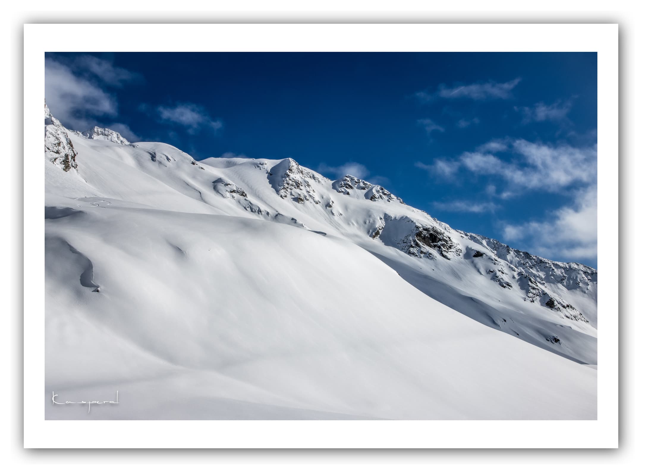 Poster Paysage Alpin - Les Alpes (France). Affiches Formats 30x40 cm, 40x60 cm ou 50x70 cm. Impression sur Papier Photo. Décoration murale. Paysage. Montagne.