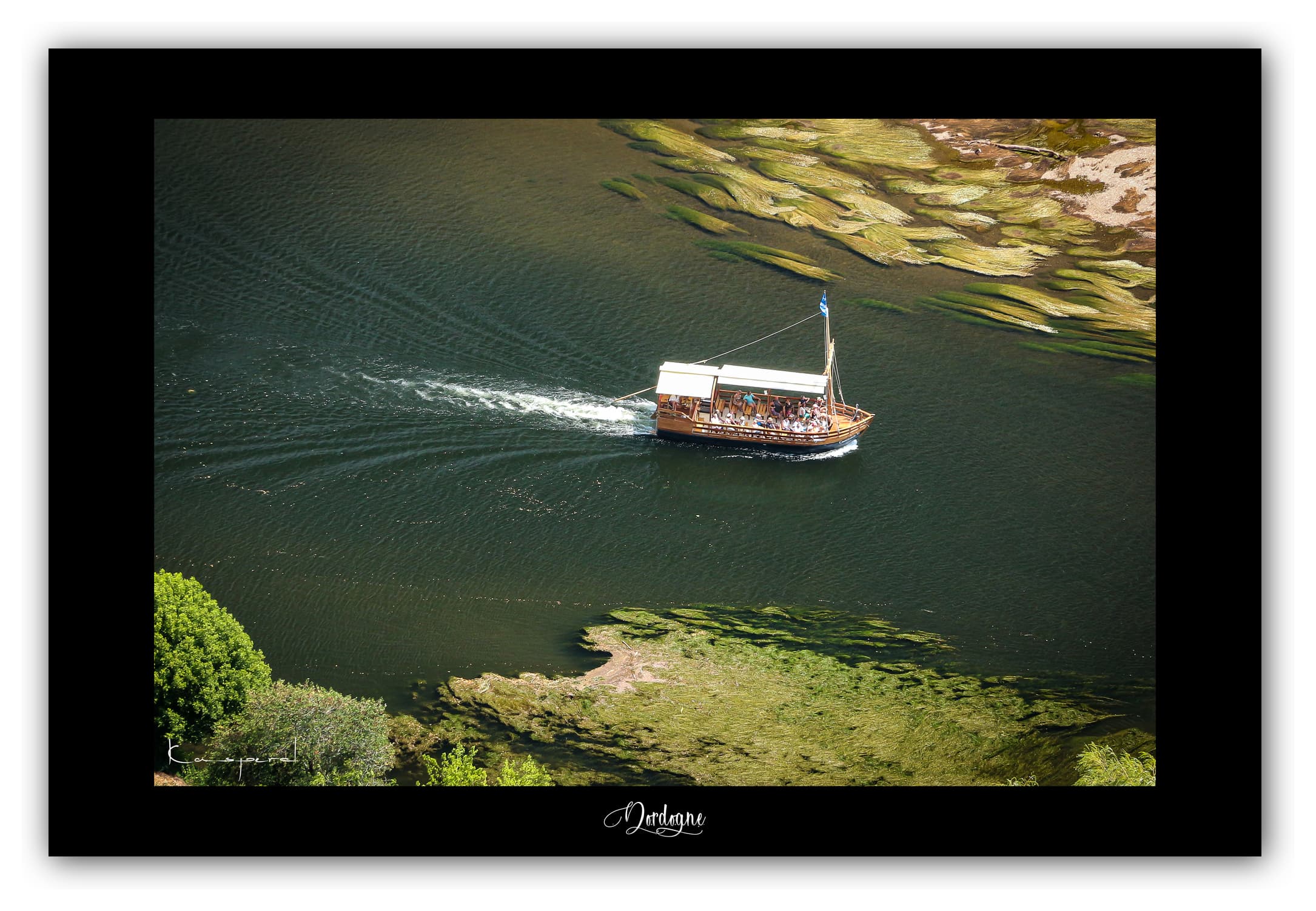 Poster Dordogne (France). Affiches Formats 30x40 cm, 40x60 cm ou 50x70 cm. Impression sur Papier Photo. Décoration murale. Paysage. Architecture.