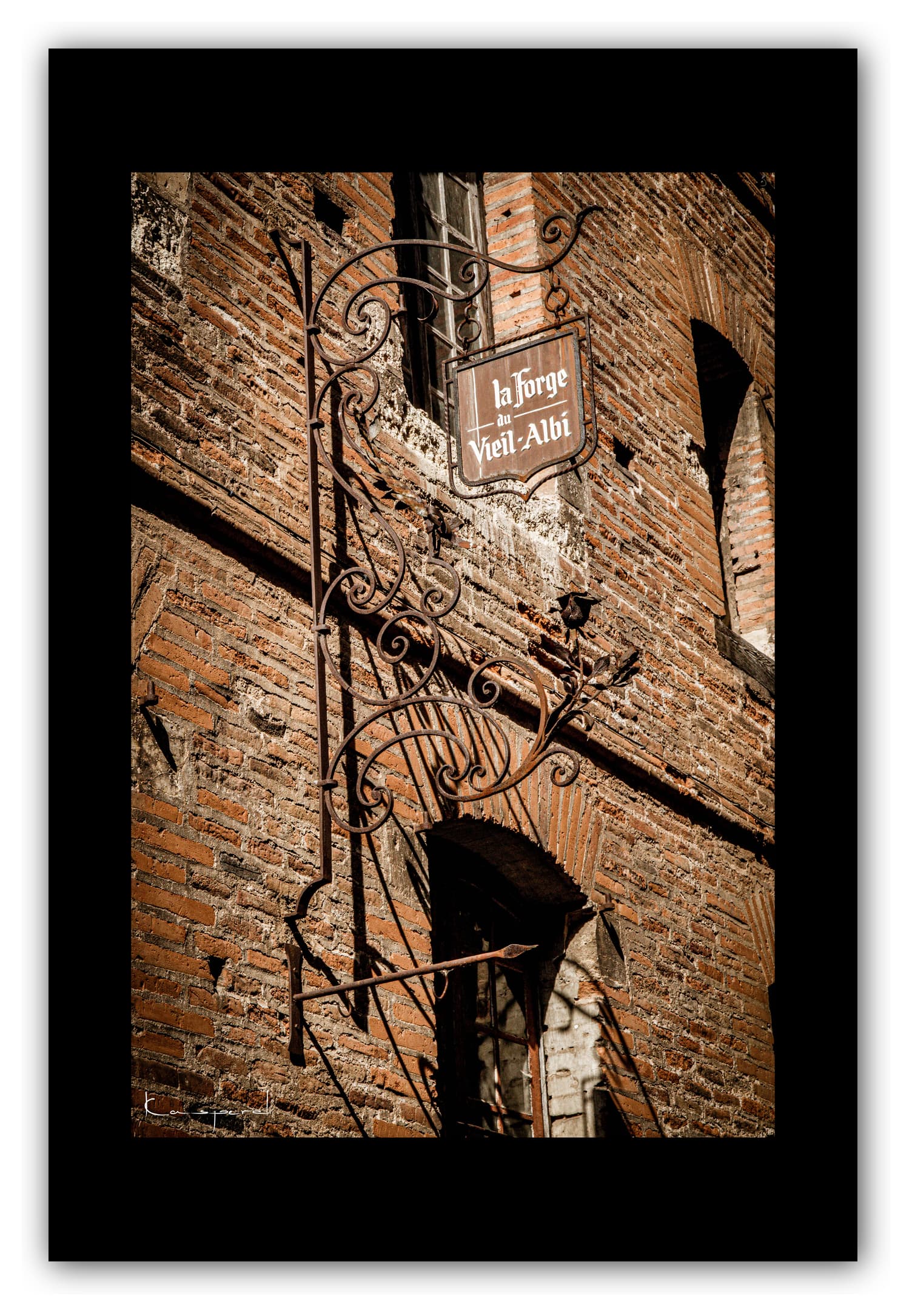 Poster Albi - Tarn (France). Affiches Formats 30x40 cm, 40x60 cm ou 50x70 cm. Impression sur Papier Photo. Décoration murale. Architecture.
