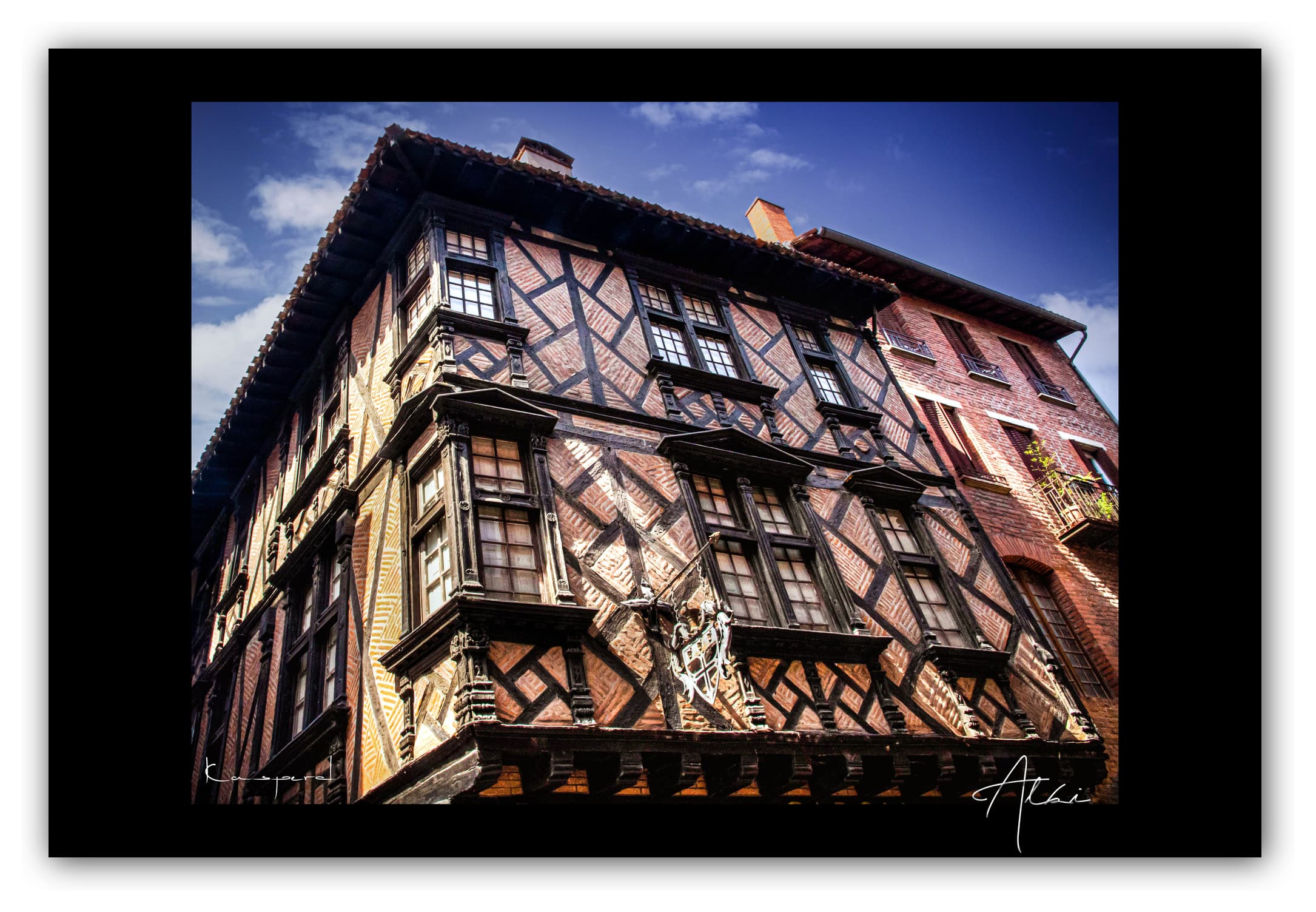 Poster Albi - Tarn (France). Affiches Formats 30x40 cm, 40x60 cm ou 50x70 cm. Impression sur Papier Photo. Décoration murale. Architecture.