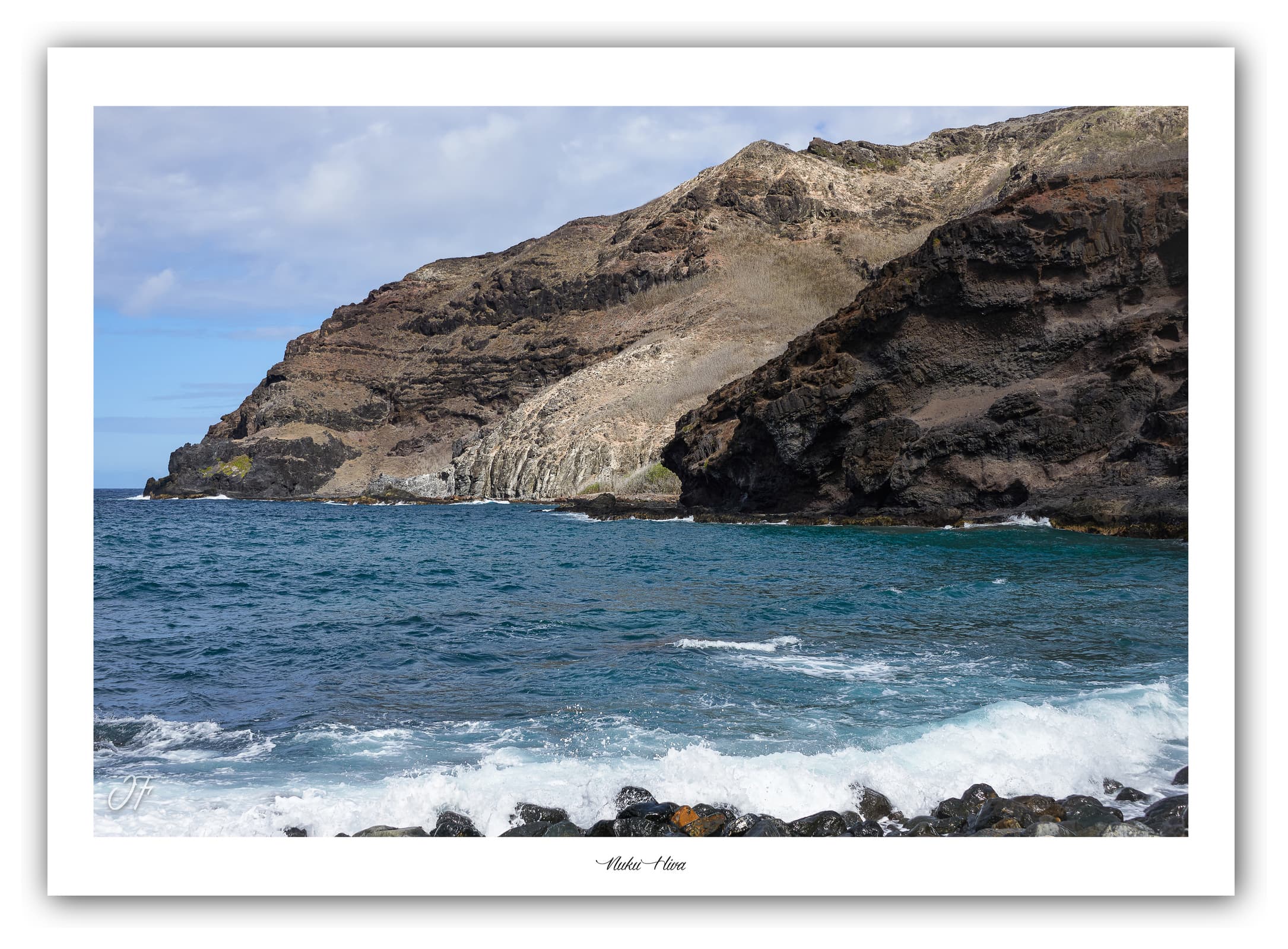 Générique Poster Mauia (Polynésie - Océanie). Affiches Formats 30x40cm, 40x60 cm ou 50x70 cm. Impression sur Papier Photo. Décoration murale. Paysage. Océan. Îles.