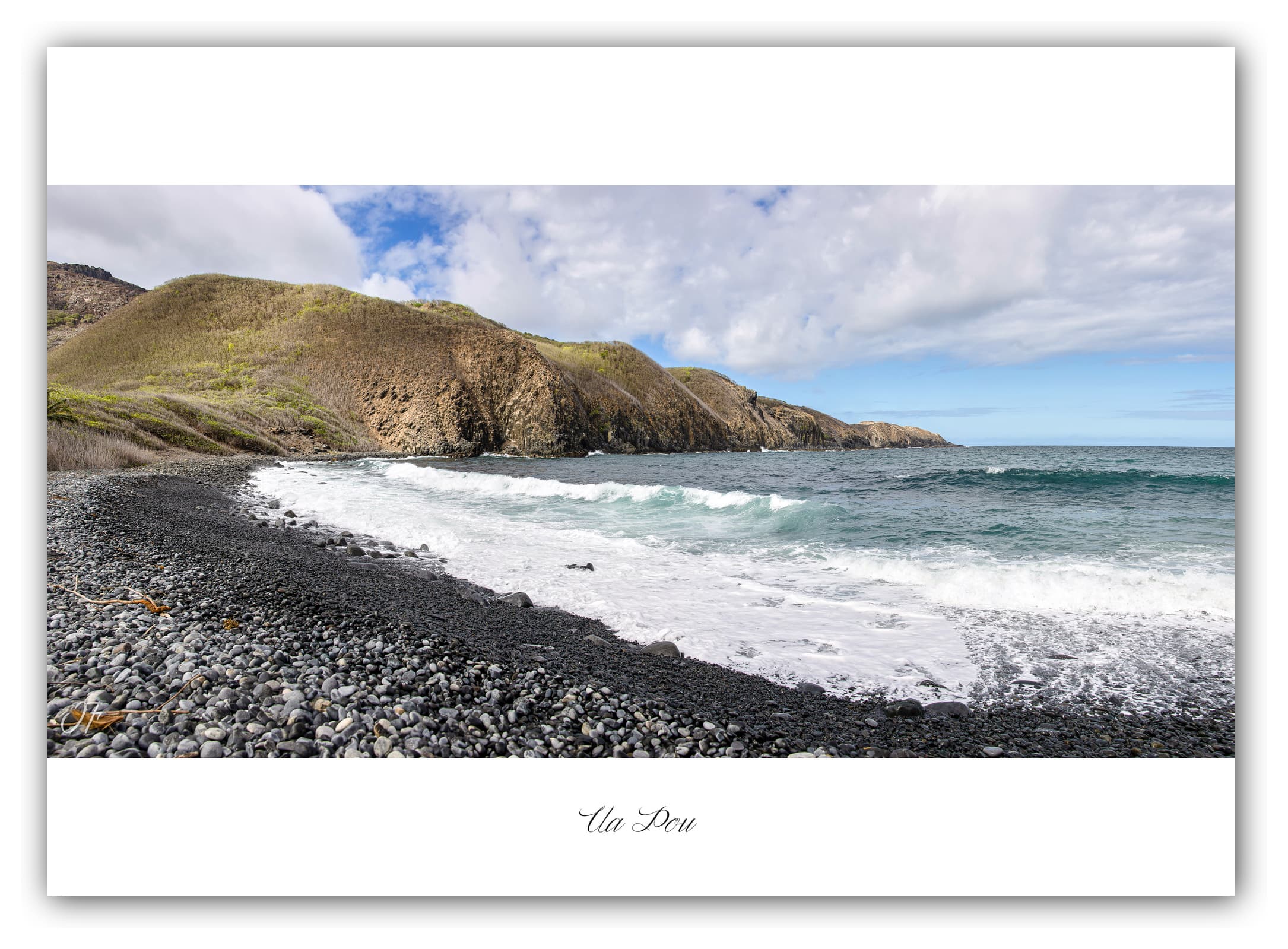 Générique Poster Mauia (Polynésie - Océanie) Affiches Formats 30x40cm, 40x60cm ou 50x70cm Impression sur Papier Photo. Décoration Murale. Paysage. Océan. Îles.