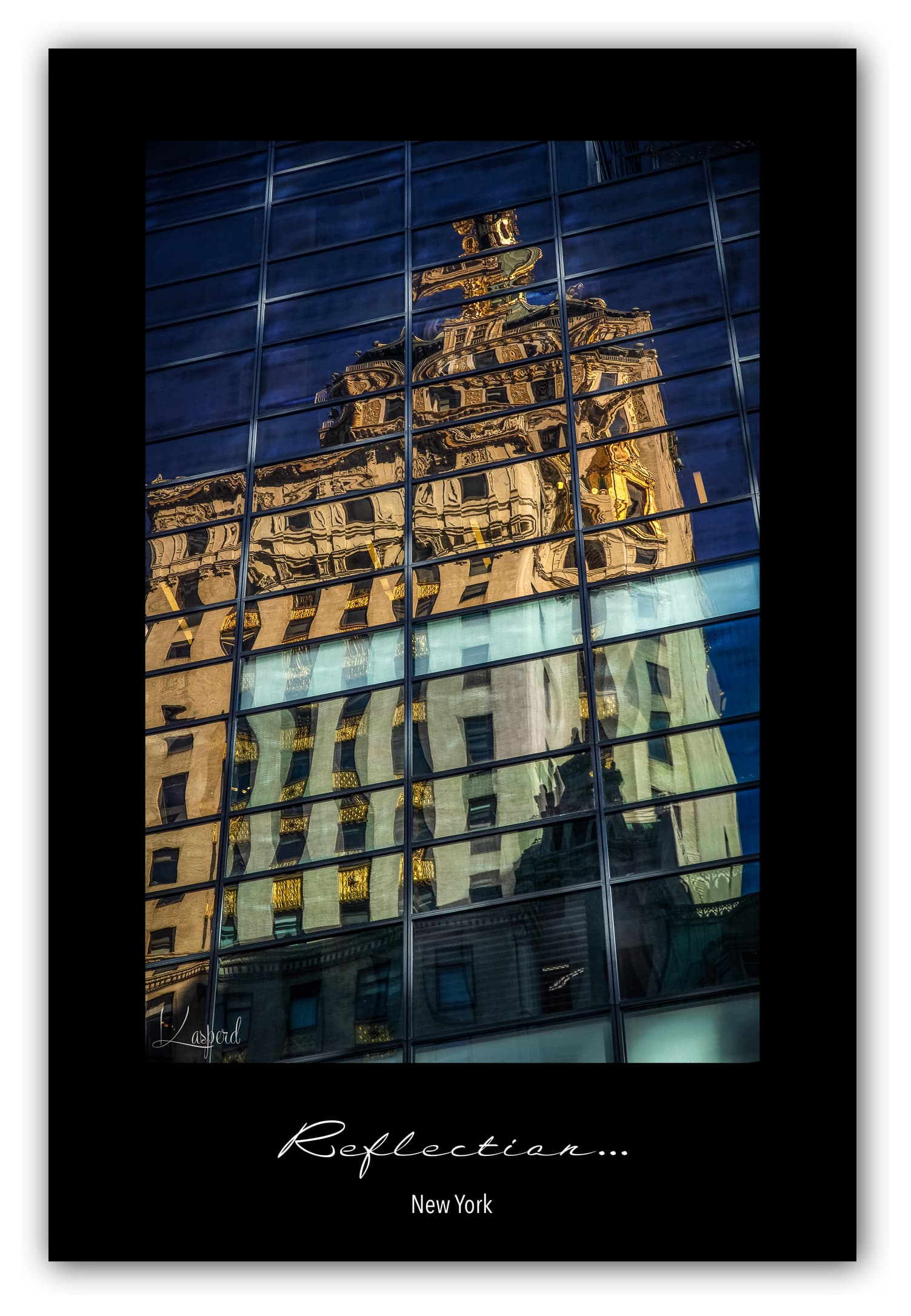 Poster Building - New York (États-Unis). Affiches Formats 30x40 cm, 40x60 cm ou 50x70 cm. Impression sur Papier Photo. Décoration murale. Architecture.