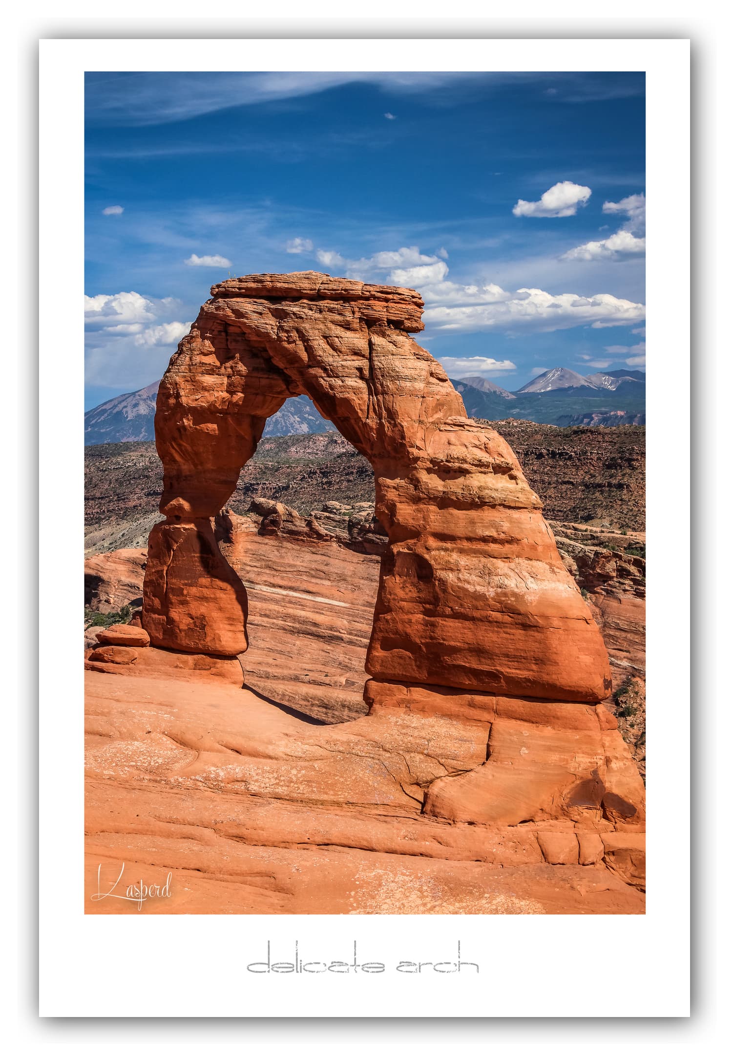 Générique Poster Arches National Park - Utah (Etats-Unis). Affiches Formats 30x40 cm, 40x60 cm ou 50x70 cm. Impression sur Papier Photo. Décoration murale. Paysage. Ouest Américain.