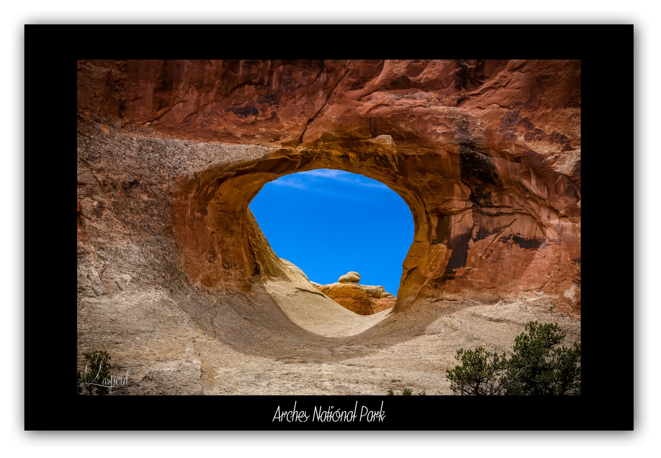 Poster Arches National Park - Utah (États-Unis). Affiches Formats 30x40 cm, 40x60 cm ou 50x70 cm. Impression sur Papier Photo. Décoration murale. Paysage. Ouest Américain.