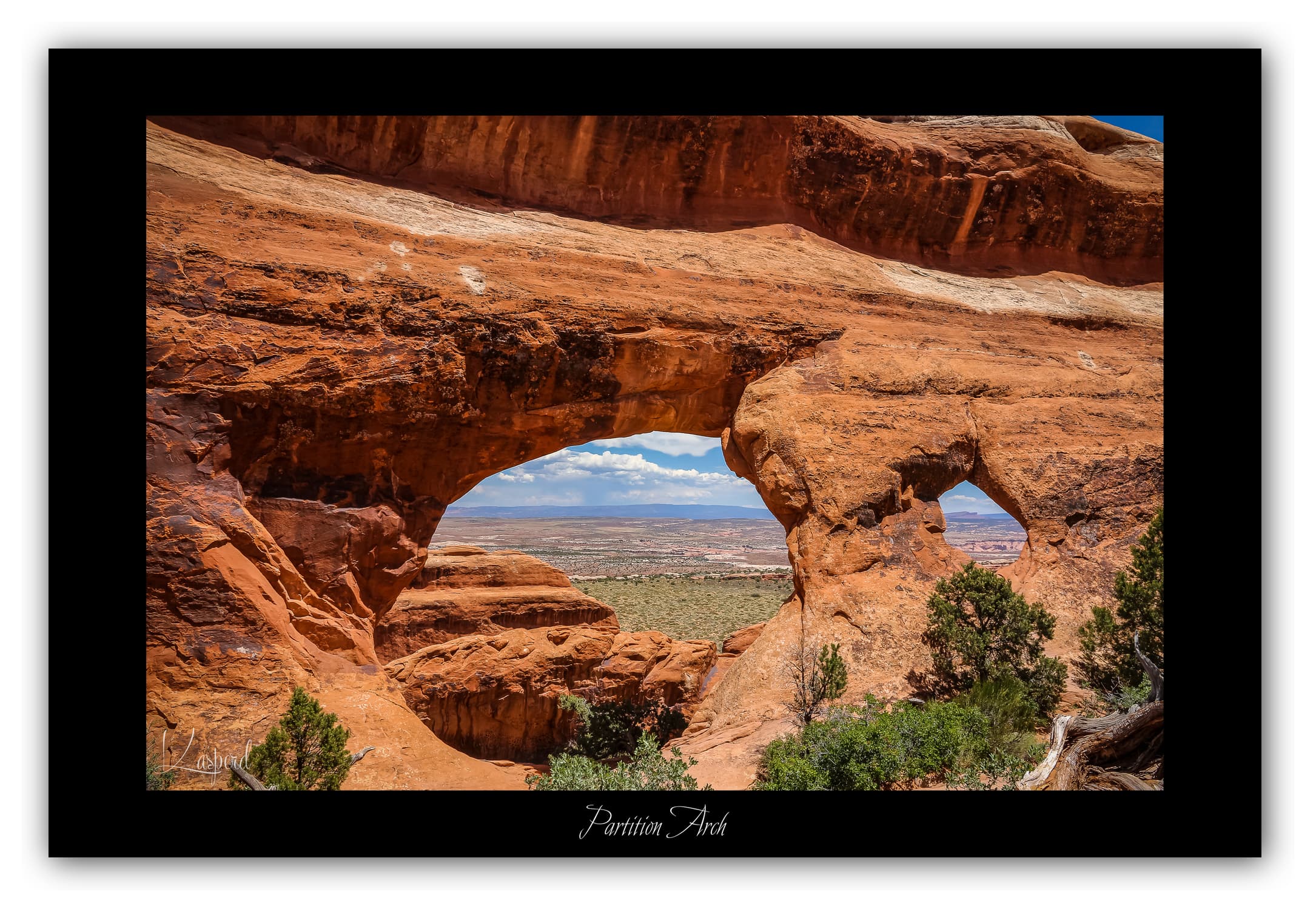 Poster Arches National Park - Utah (États-Unis). Affiches Formats 30x40 cm, 40x60 cm ou 50x70 cm. Impression sur Papier Photo. Décoration murale. Paysage. Ouest Américain.