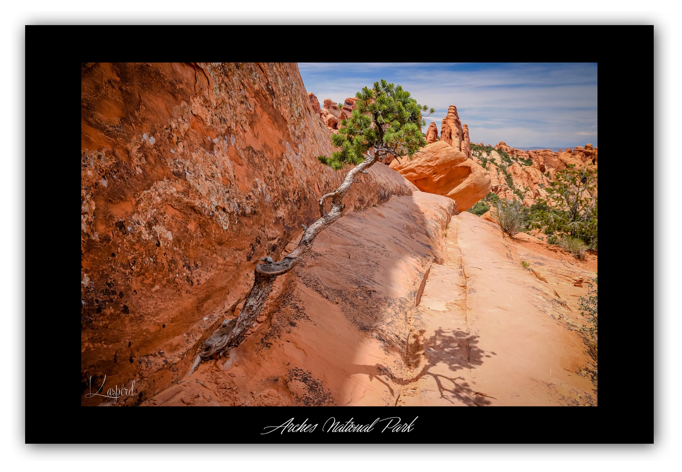Poster Arches National Park - Utah (États-Unis). Affiches Formats 30x40 cm, 40x60 cm ou 50x70 cm. Impression sur Papier Photo. Décoration murale. Paysage. Ouest Américain.