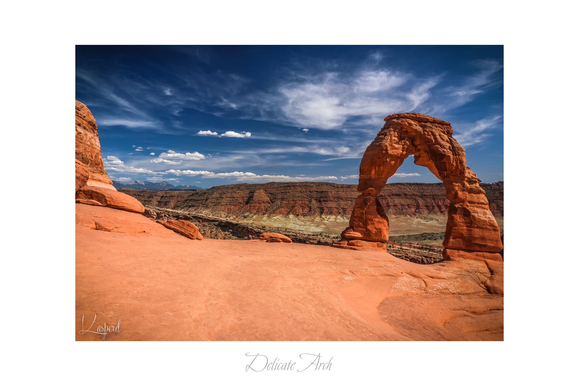 Poster Arches National Park - Utah (États-Unis). Affiches Formats 30x40 cm, 40x60 cm ou 50x70 cm. Impression sur Papier Photo. Décoration murale. Paysage. Ouest Américain.