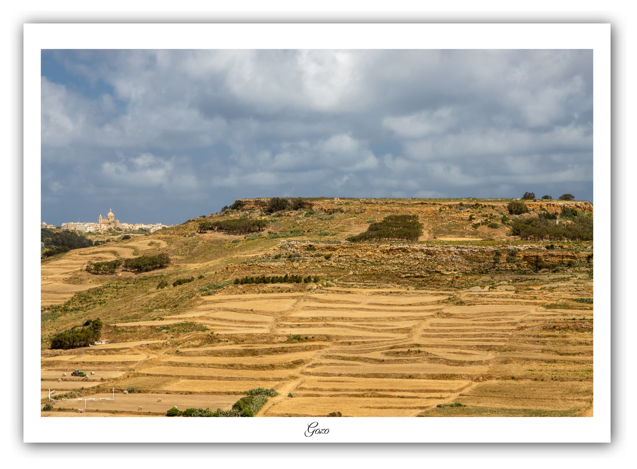 Générique Poster Gozo (Malte). Affiches Formats 30x40cm, 40x60 cm ou 50x70 cm. Impression sur Papier Photo. Décoration murale. Paysage. Mer. Îles.