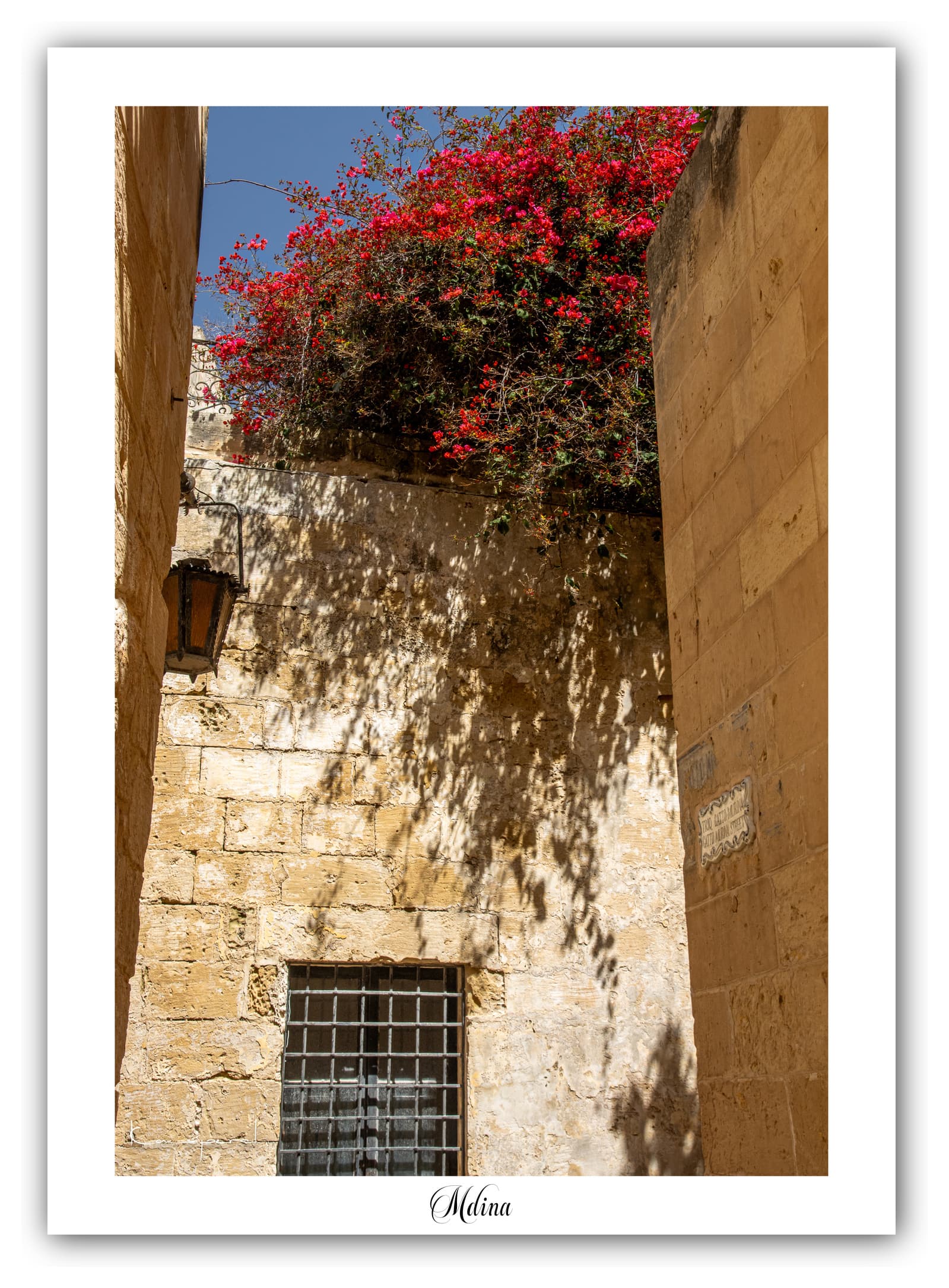 Générique Poster Mdina (Malte). Affiches Formats 30x40cm, 40x60 cm ou 50x70 cm. Impression sur Papier Photo. Décoration murale. Architecture. Mer. Îles.