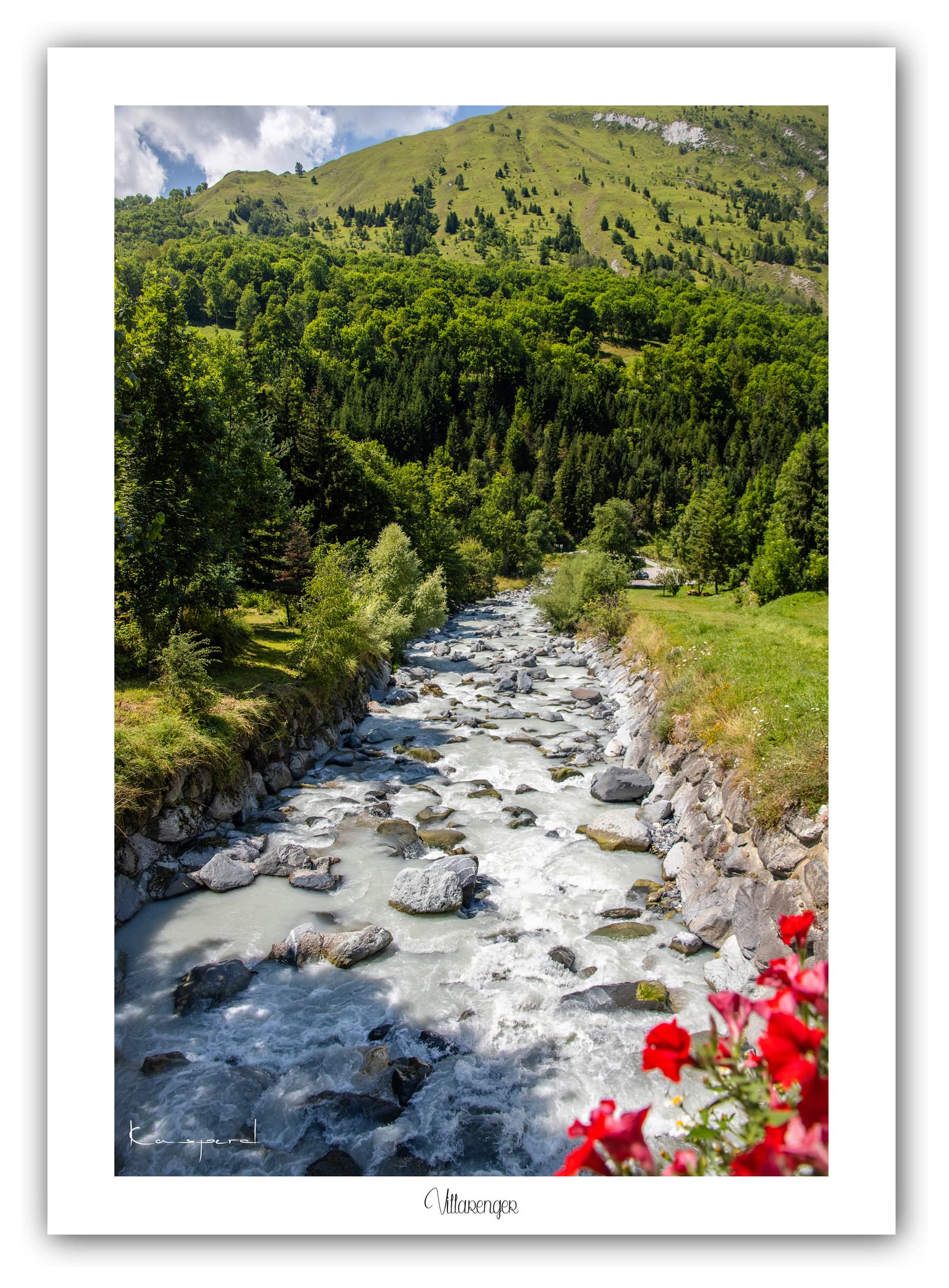 Générique Poster Villarenger (Savoie). Affiches Formats 30x40cm, 40x60 cm ou 50x70 cm. Impression sur Papier Photo. Décoration murale. Paysage. Montagne.