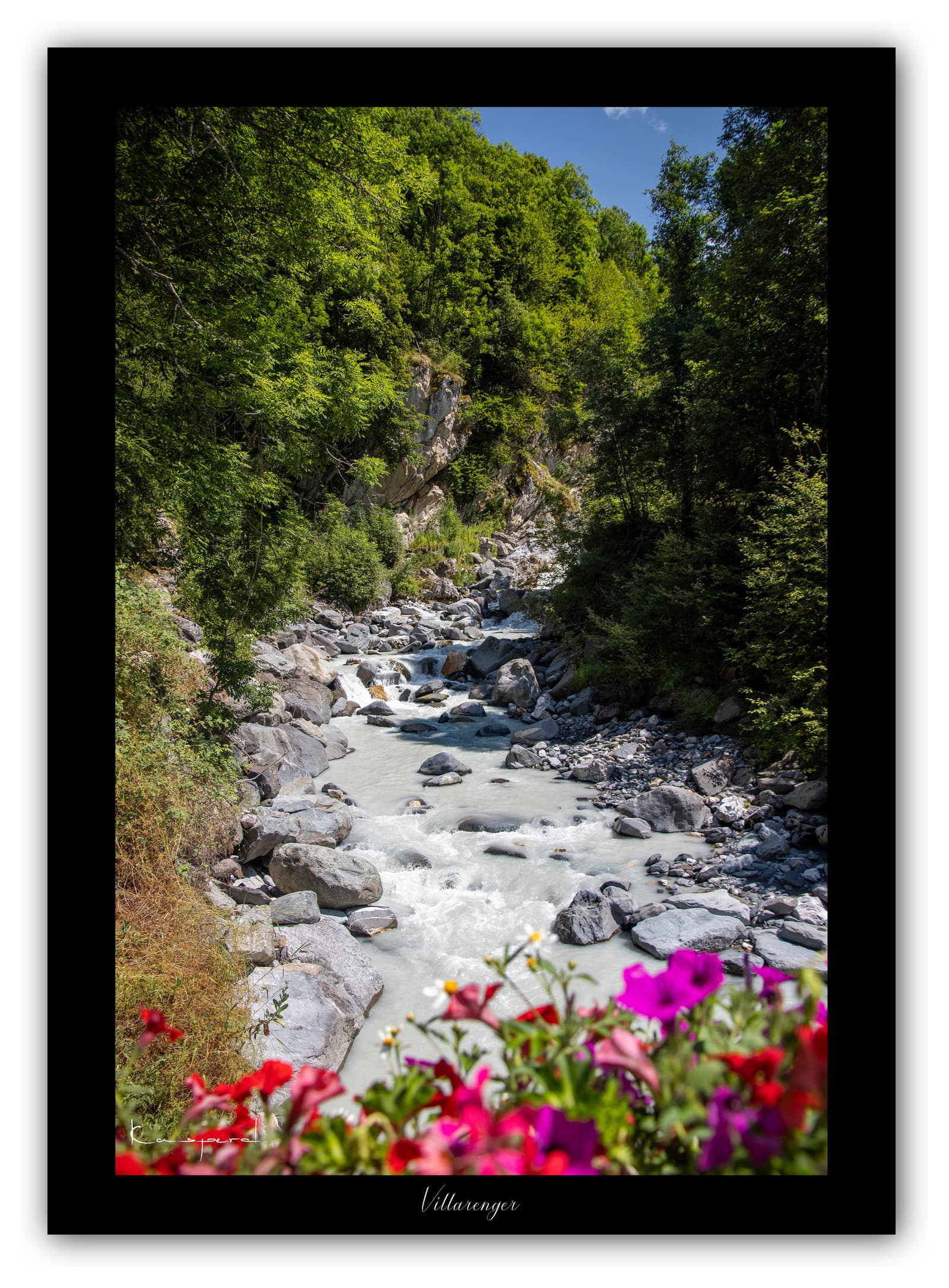 Générique Poster Villarenger (Savoie). Affiches Formats 30x40cm, 40x60 cm ou 50x70 cm. Impression sur Papier Photo. Décoration murale. Paysage. Montagne.