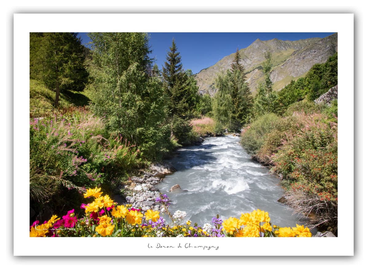 Le Doron de Champagny- Savoie (Les Alpes - France)