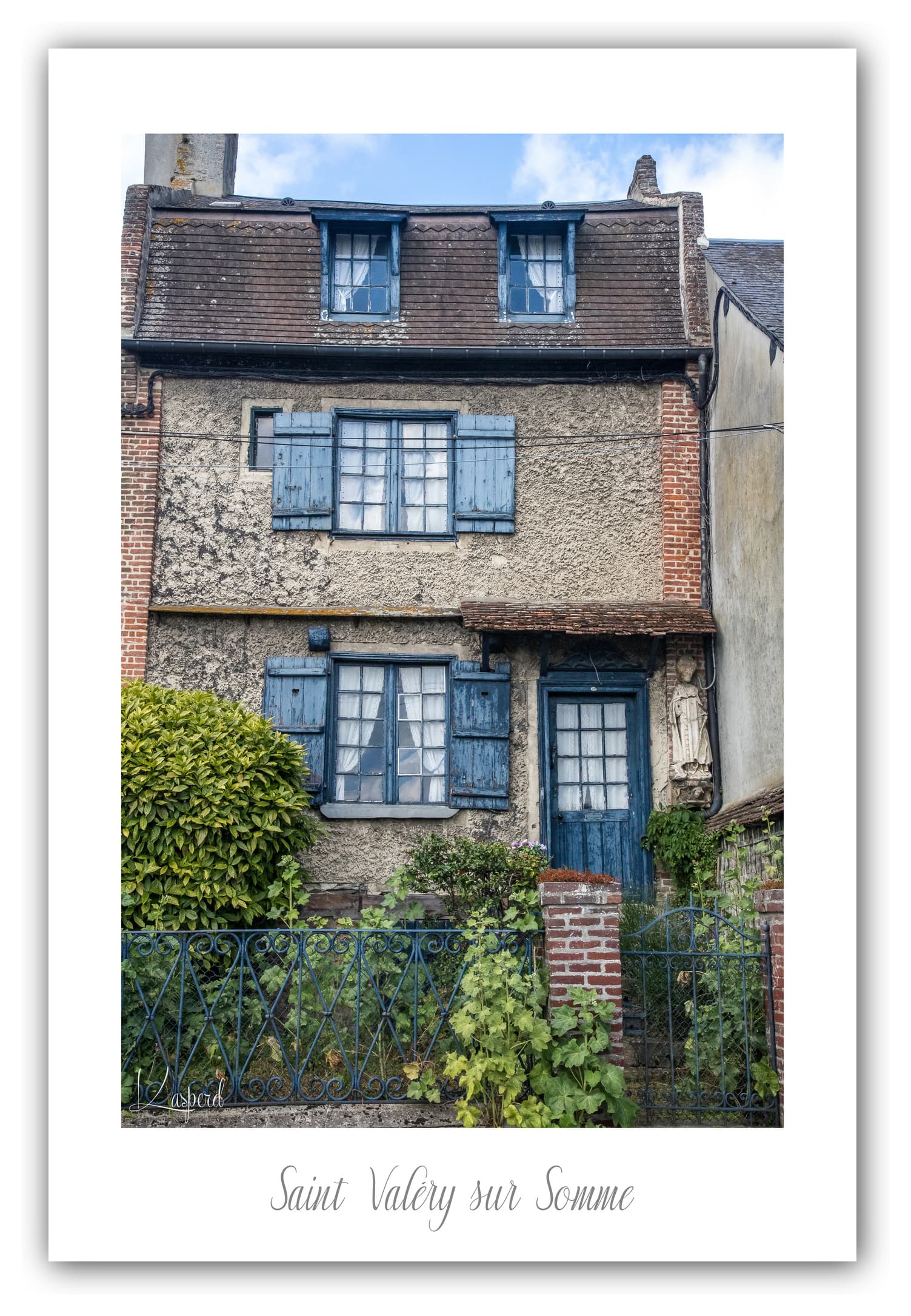 Poster Baie de Somme - Hauts de France (France). Affiches Formats 30x40 cm, 40x60 cm ou 50x70 cm. Impression sur Papier Photo. Décoration murale. Architecture.