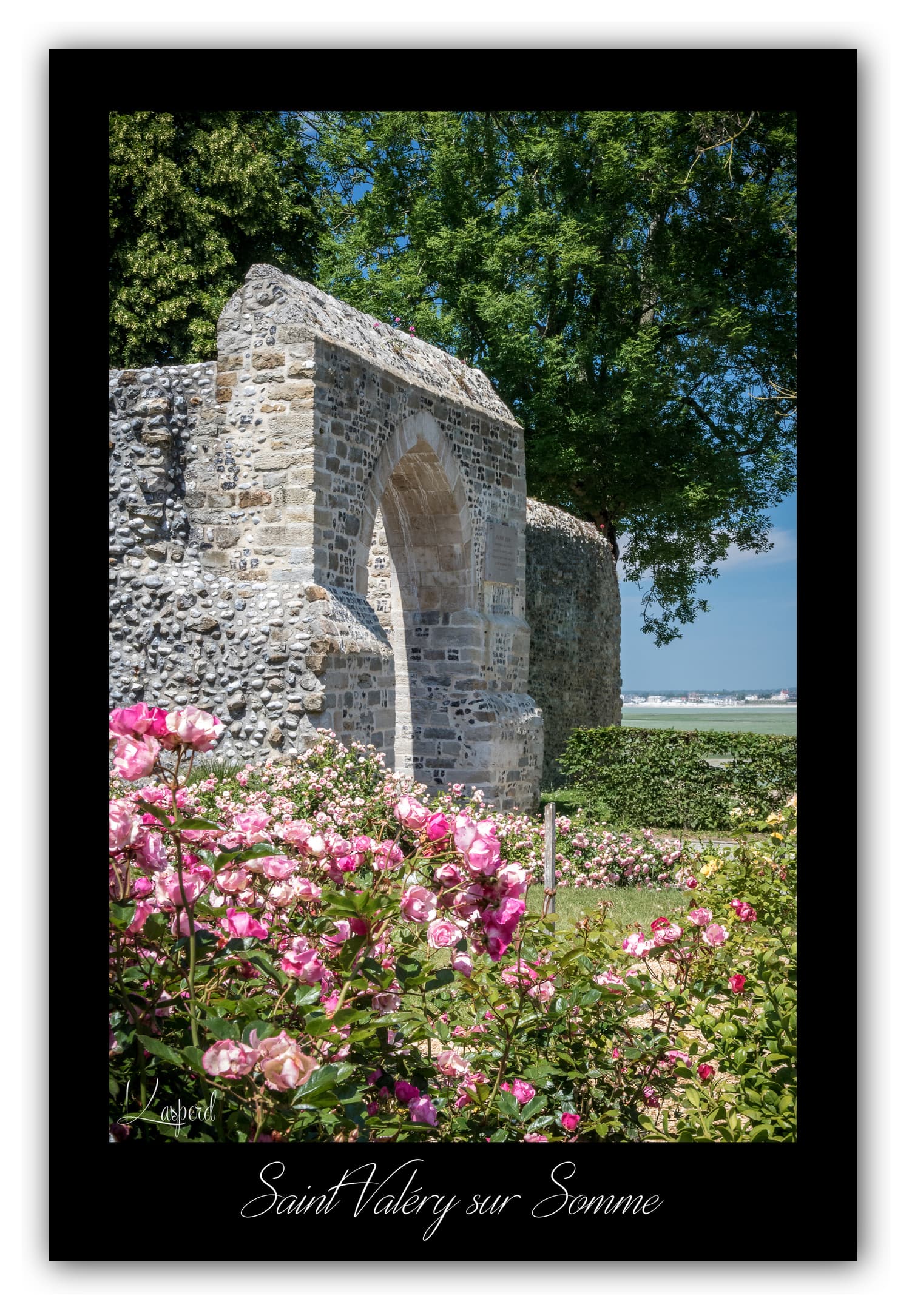 Poster Baie de Somme - Hauts de France (France). Affiches Formats 30x40 cm, 40x60 cm ou 50x70 cm. Impression sur Papier Photo. Décoration murale. Paysage. Mer.