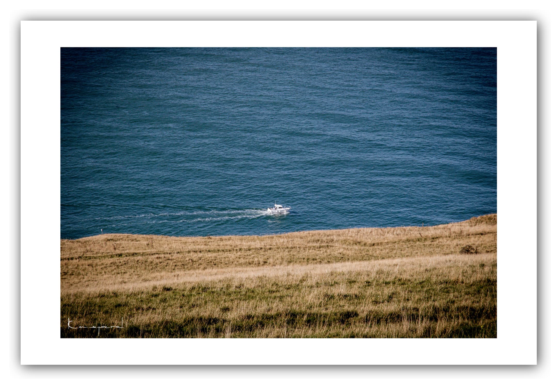 Poster Côte d'Opale - Hauts de France (France). Affiches Formats 30x40 cm, 40x60 cm ou 50x70 cm. Impression sur Papier Photo. Décoration murale. Paysage. Mer.